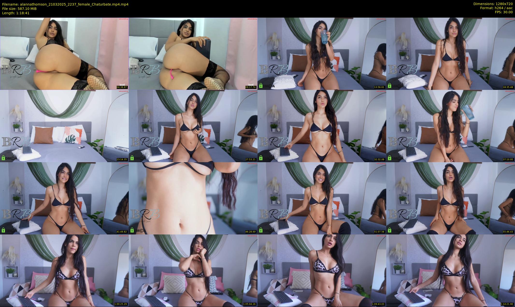 alannathomson — 79 minute Chaturbate female cam show recording, 720p, Mar 21, 2025