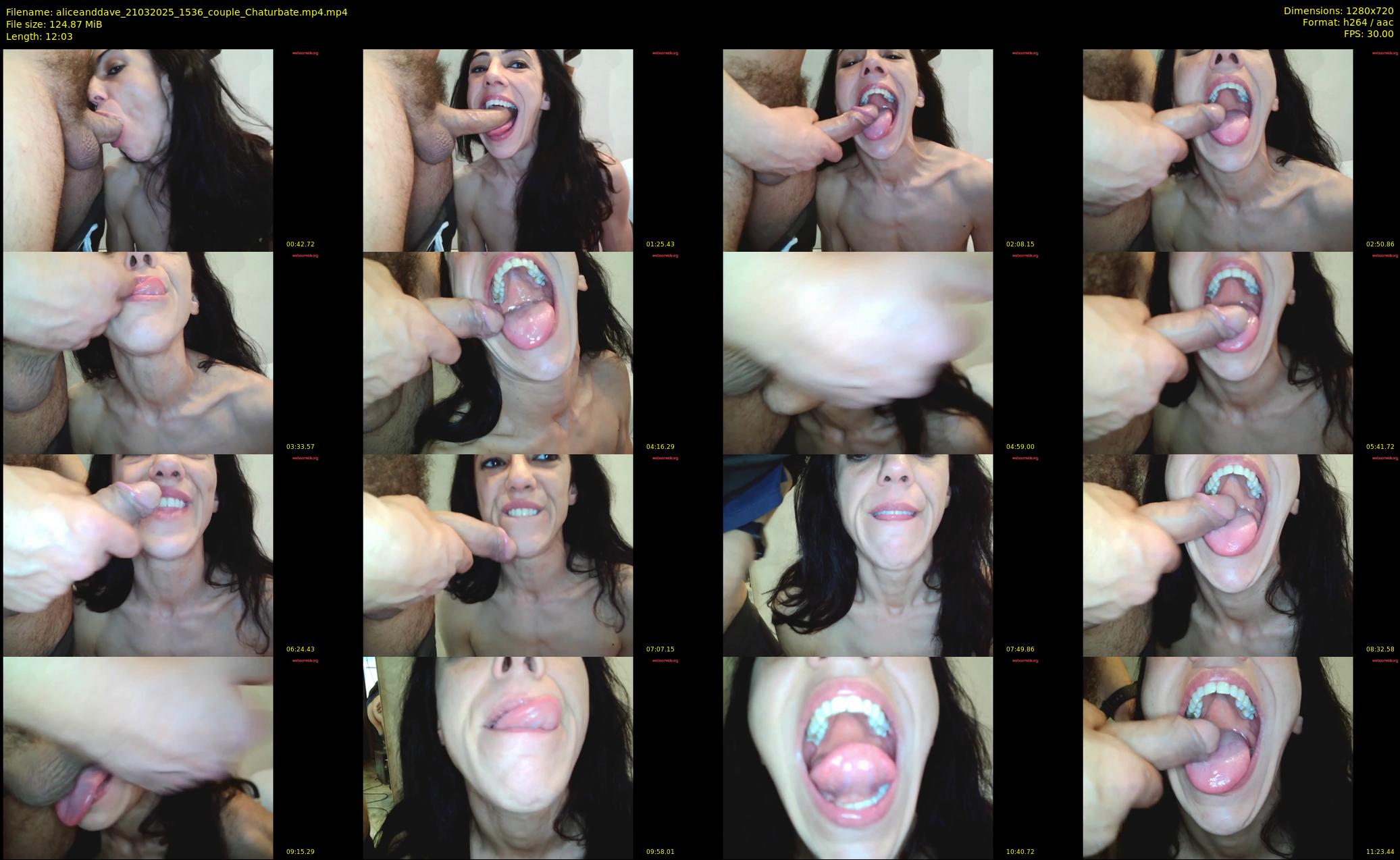 aliceanddave — 13 minute Chaturbate couple cam show recording, 720p, Mar 21, 2025