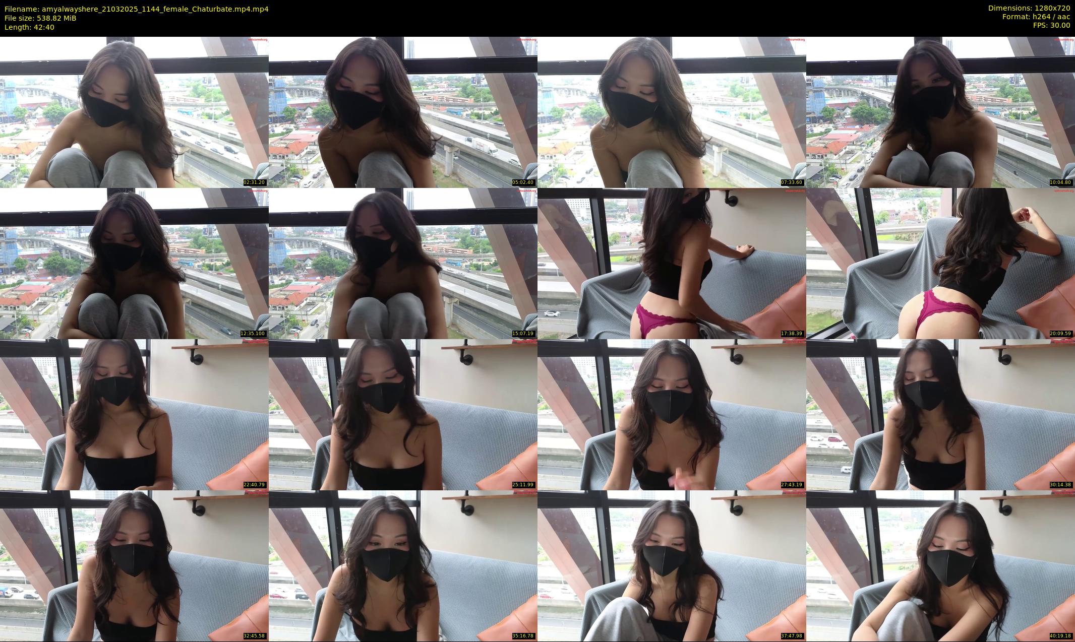 amyalwayshere — 43 minute Chaturbate female cam show recording, 720p, Mar 21, 2025