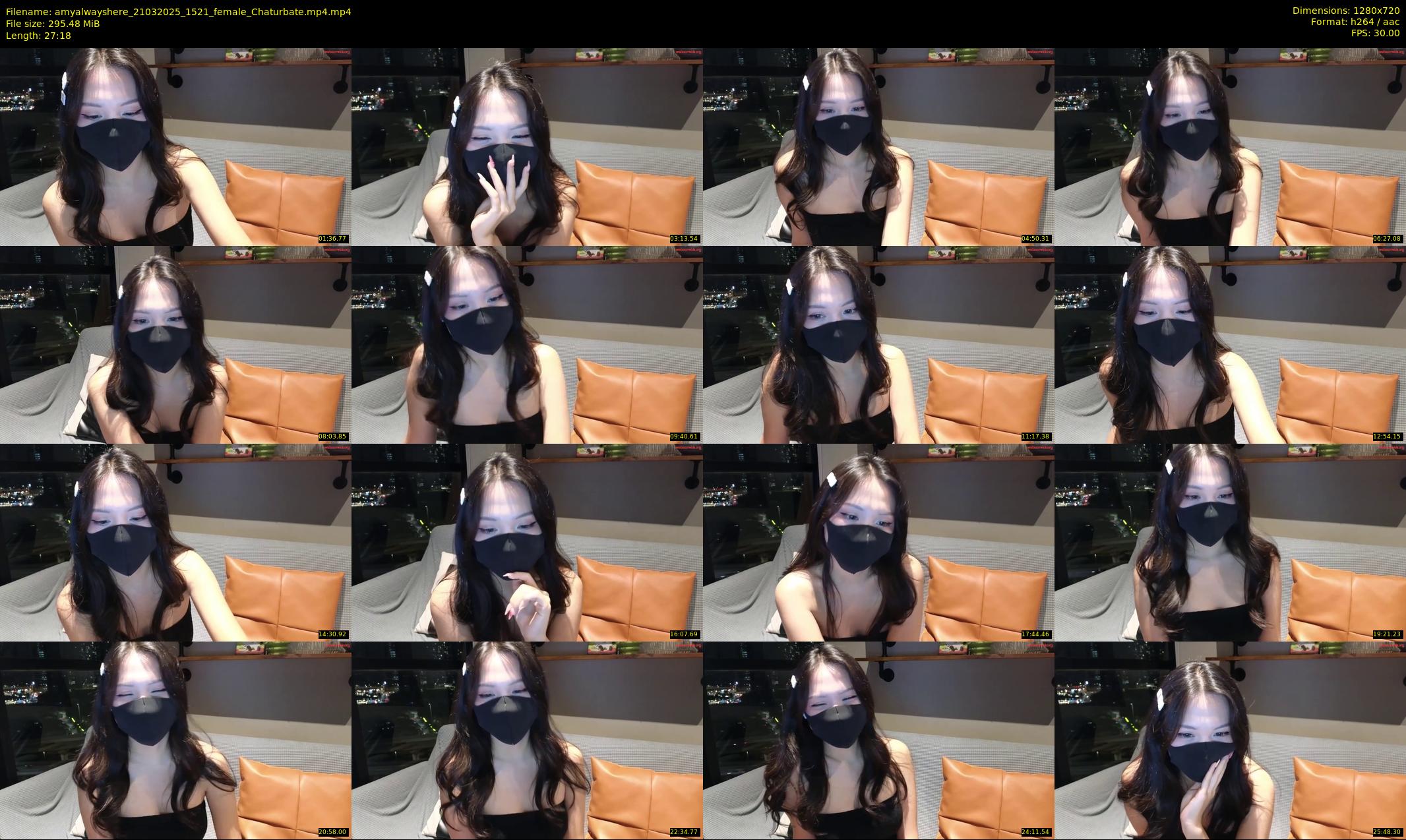 amyalwayshere — 28 minute Chaturbate female cam show recording, 720p, Mar 21, 2025