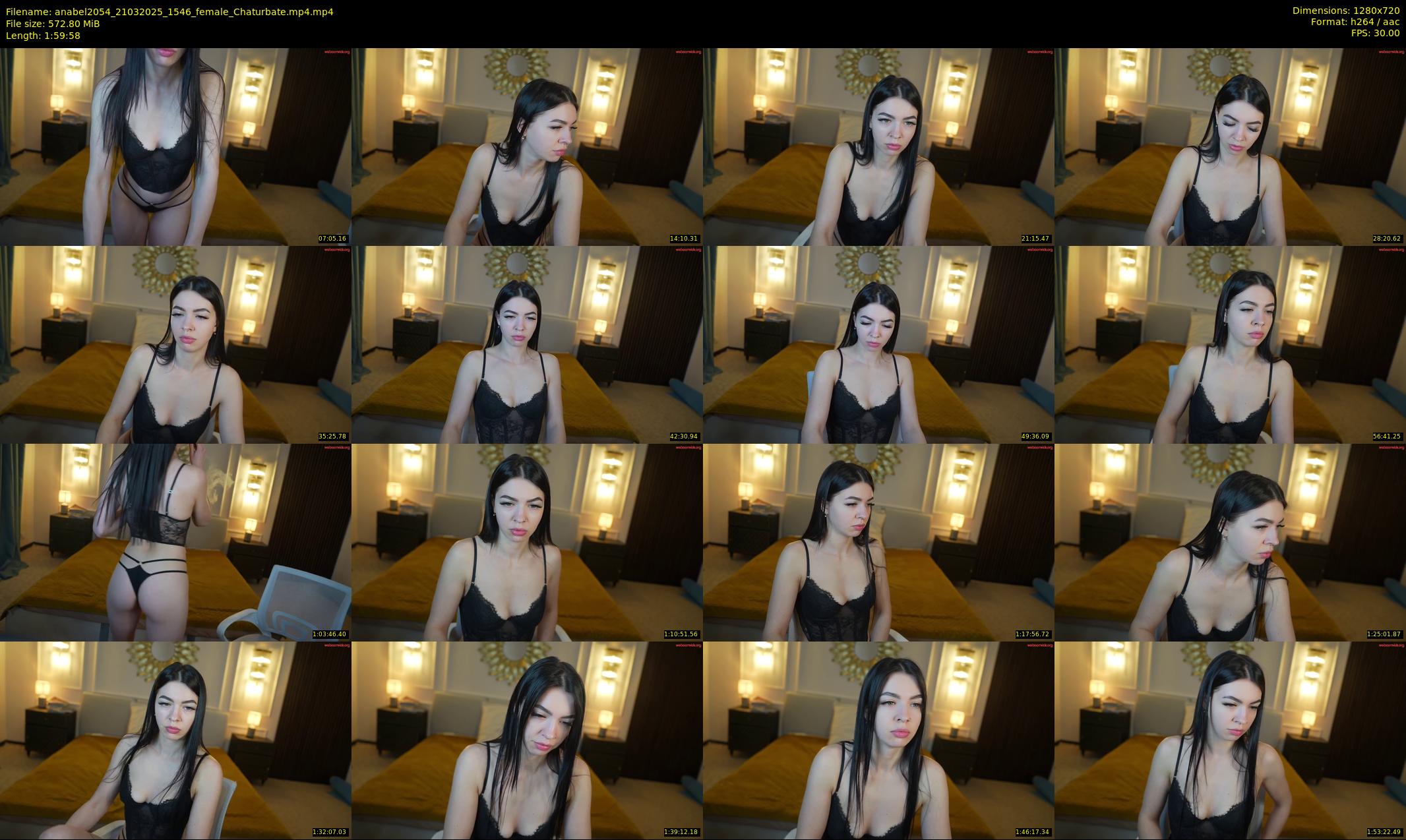 anabel2054 — 120 minute Chaturbate female cam show recording, 720p, Mar 21, 2025