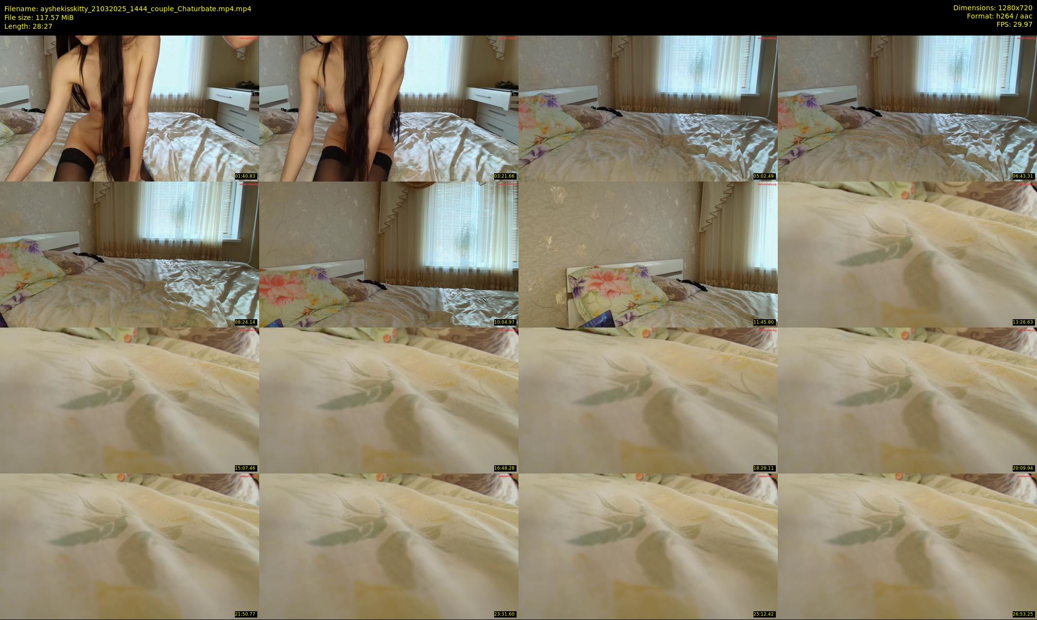 ayshekisskitty — 29 minute Chaturbate couple cam show recording, 720p, Mar 21, 2025