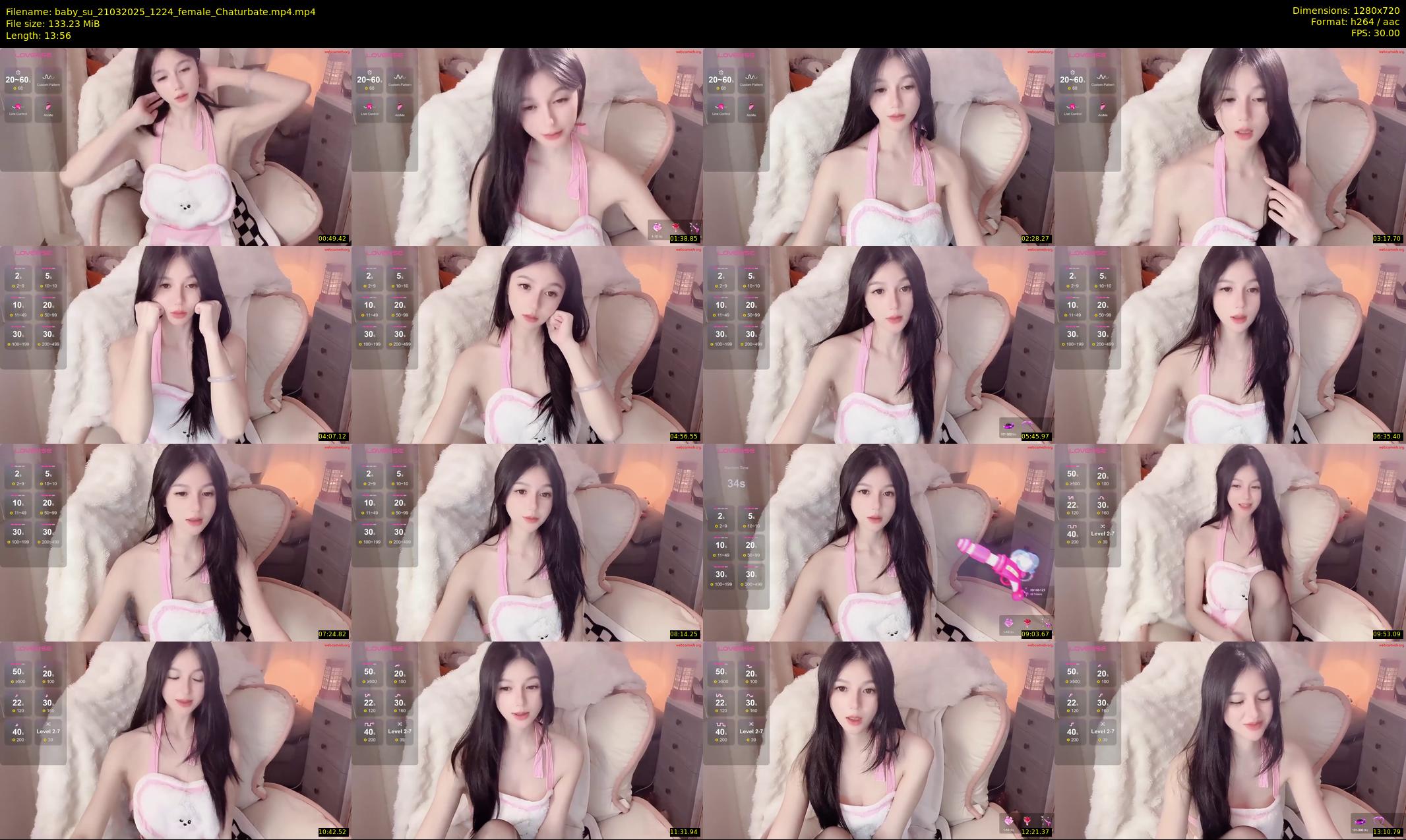 baby_su — 14 minute Chaturbate female cam show recording, 720p, Mar 21, 2025