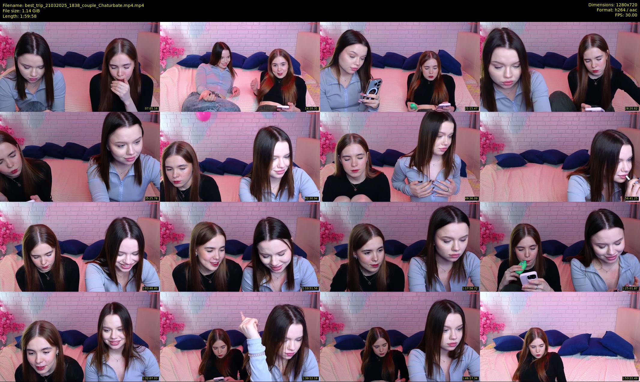 best_trip — 120 minute Chaturbate couple cam show recording, 720p, Mar 21, 2025