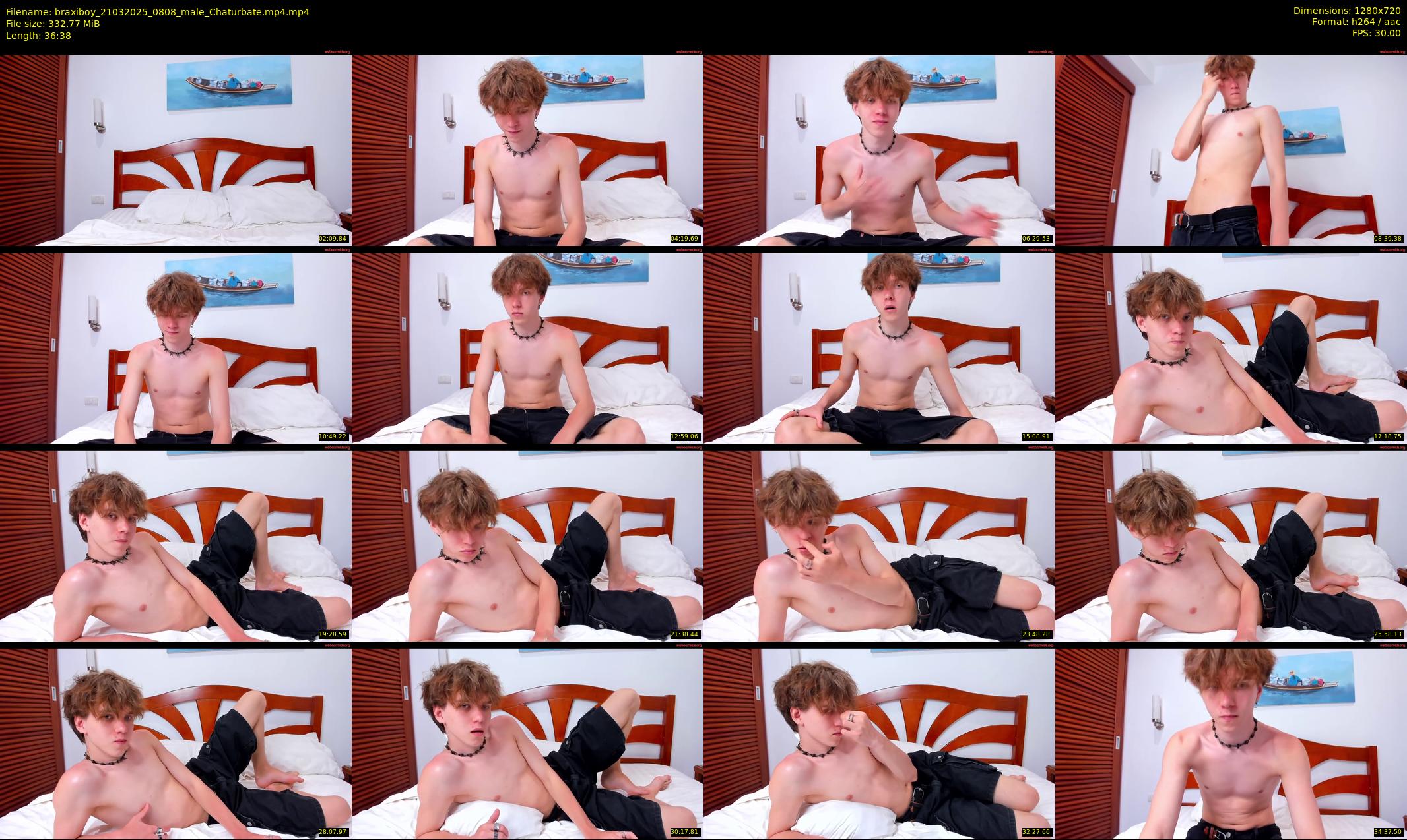 braxiboy — 37 minute Chaturbate male cam show recording, 720p, Mar 21, 2025