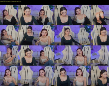 bright_diamonds_054 — 47 minute Chaturbate couple cam show recording, 720p, Mar 22, 2025