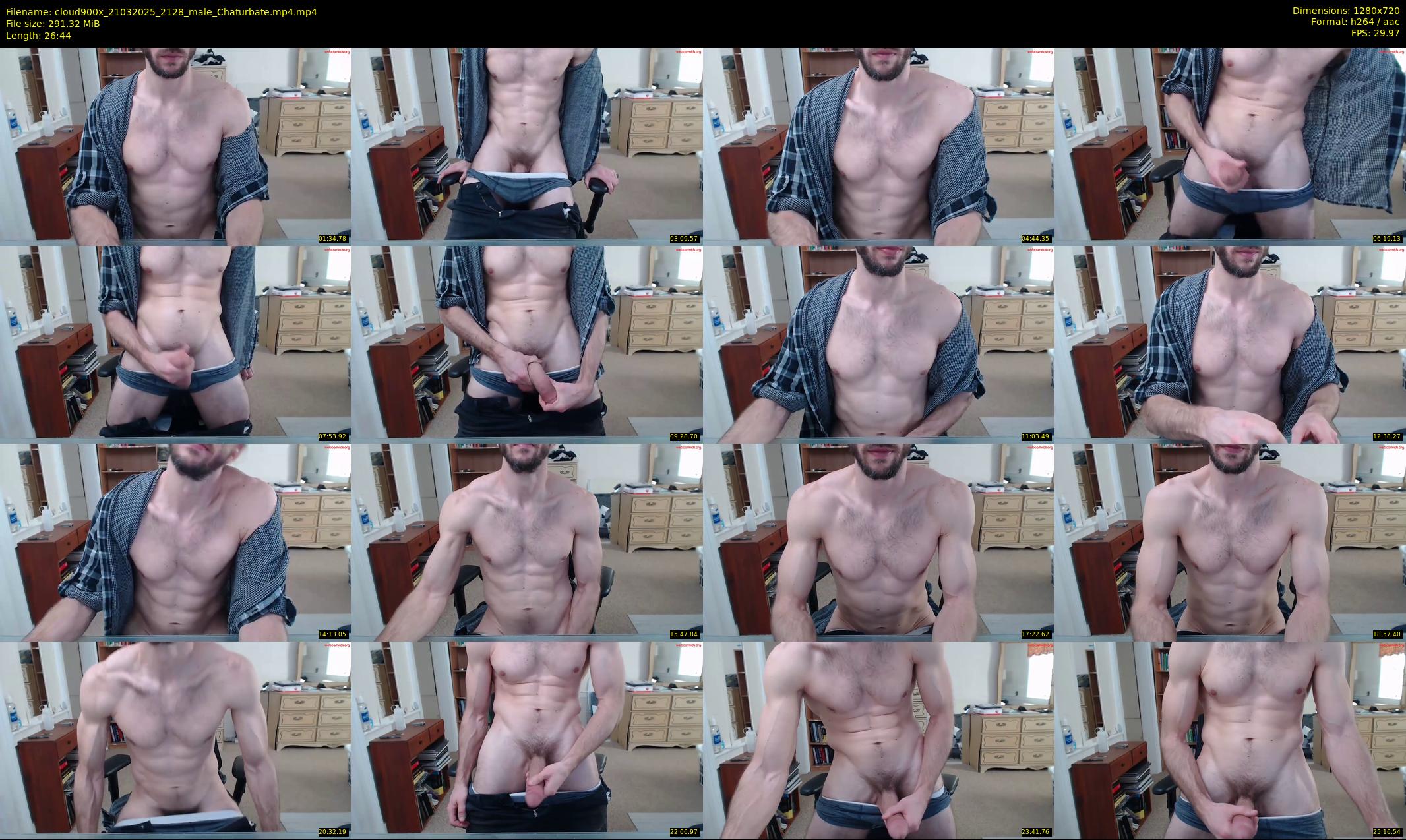cloud900x — 27 minute Chaturbate male cam show recording, 720p, Mar 21, 2025