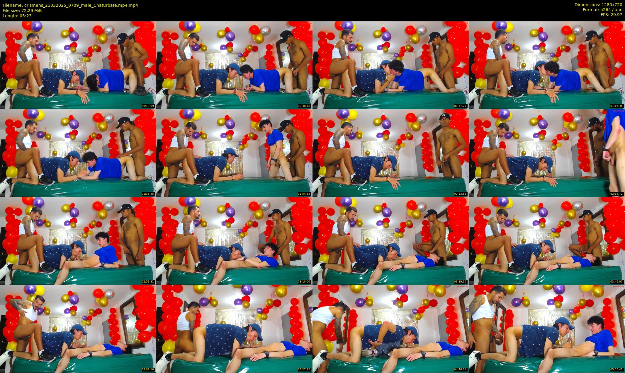 crismens — 6 minute Chaturbate male cam show recording, 720p, Mar 21, 2025