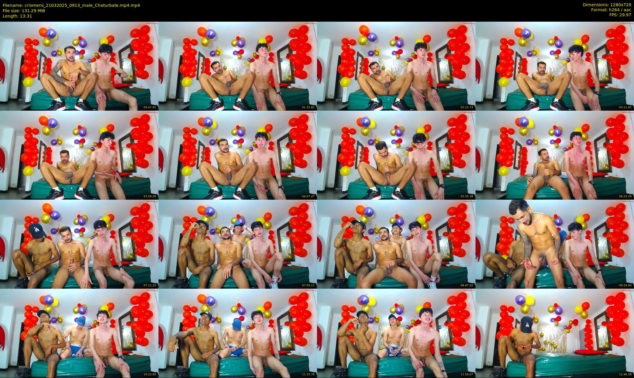 crismens — 14 minute Chaturbate male cam show recording, 720p, Mar 21, 2025