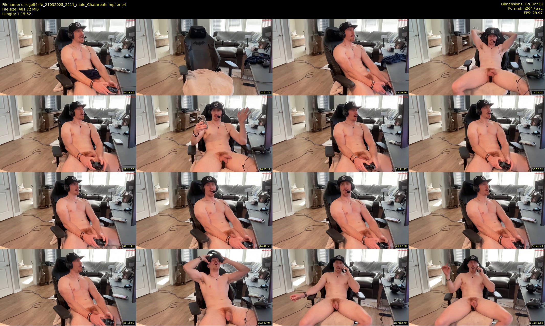discgolf4life — 76 minute Chaturbate male cam show recording, 720p, Mar 21, 2025