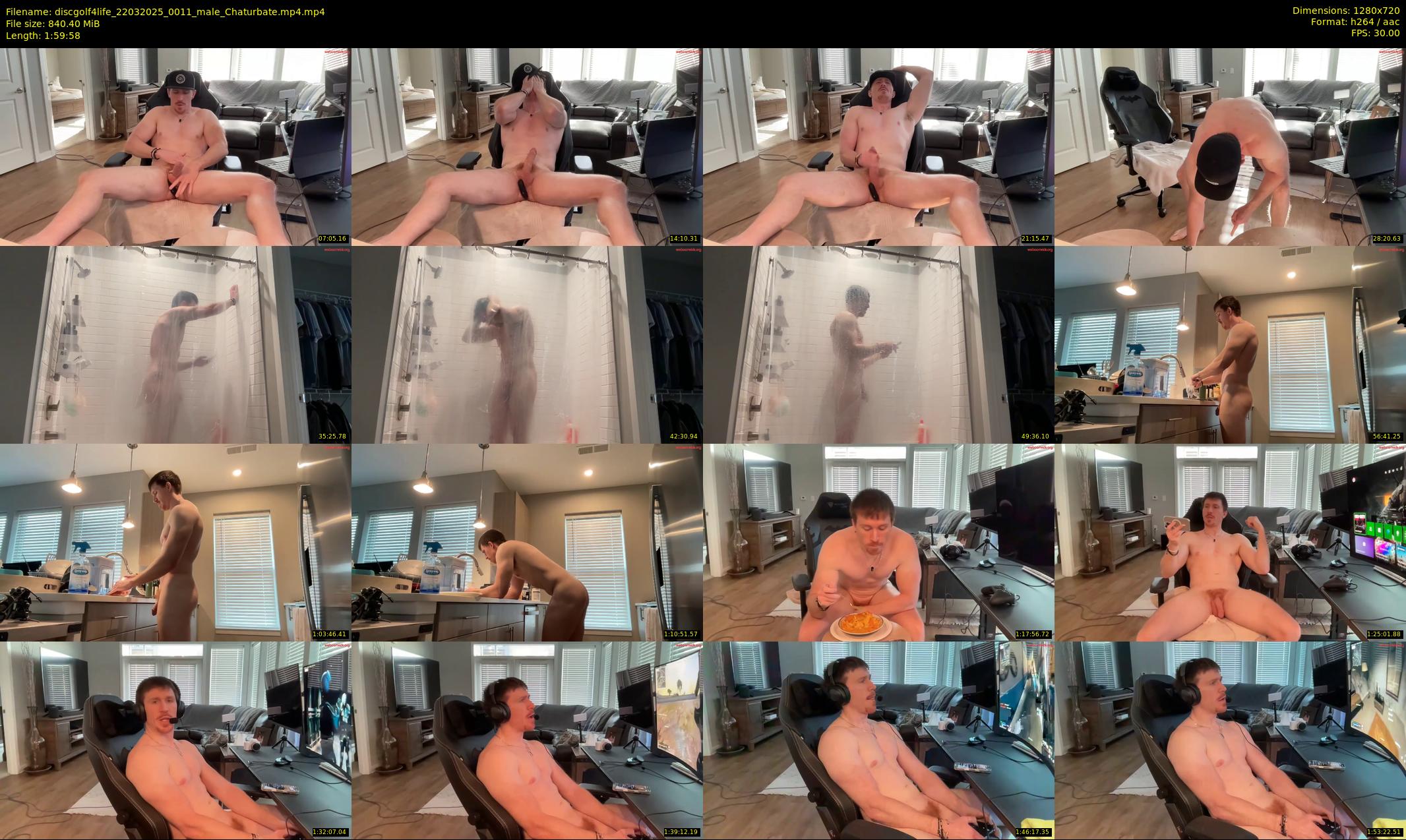discgolf4life — 120 minute Chaturbate male cam show recording, 720p, Mar 22, 2025