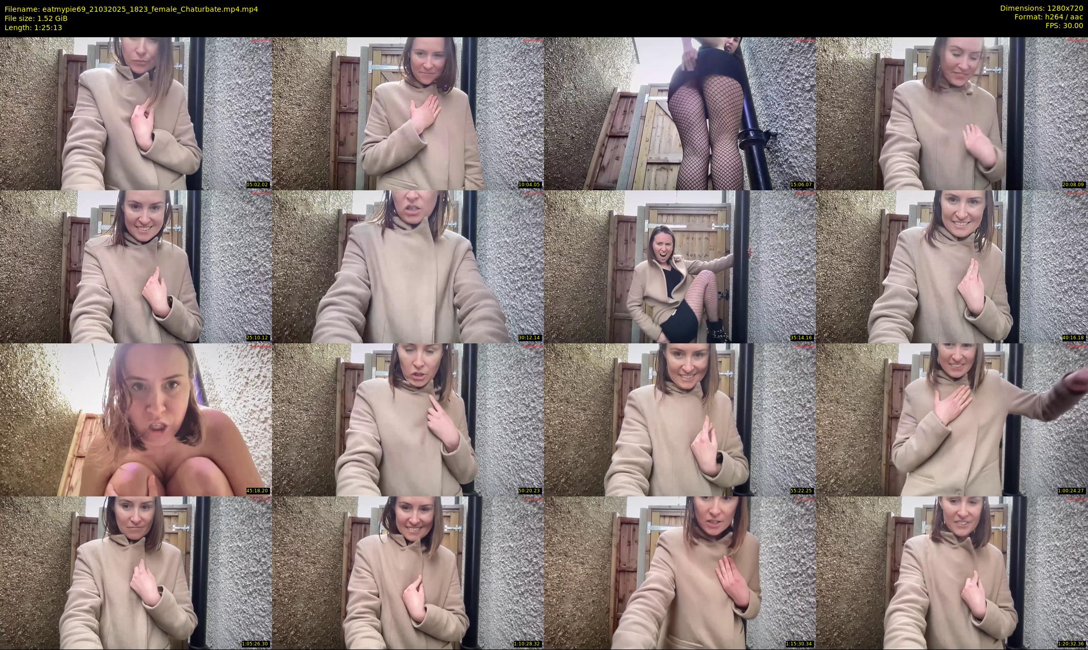 eatmypie69 — 86 minute Chaturbate female cam show recording, 720p, Mar 21, 2025