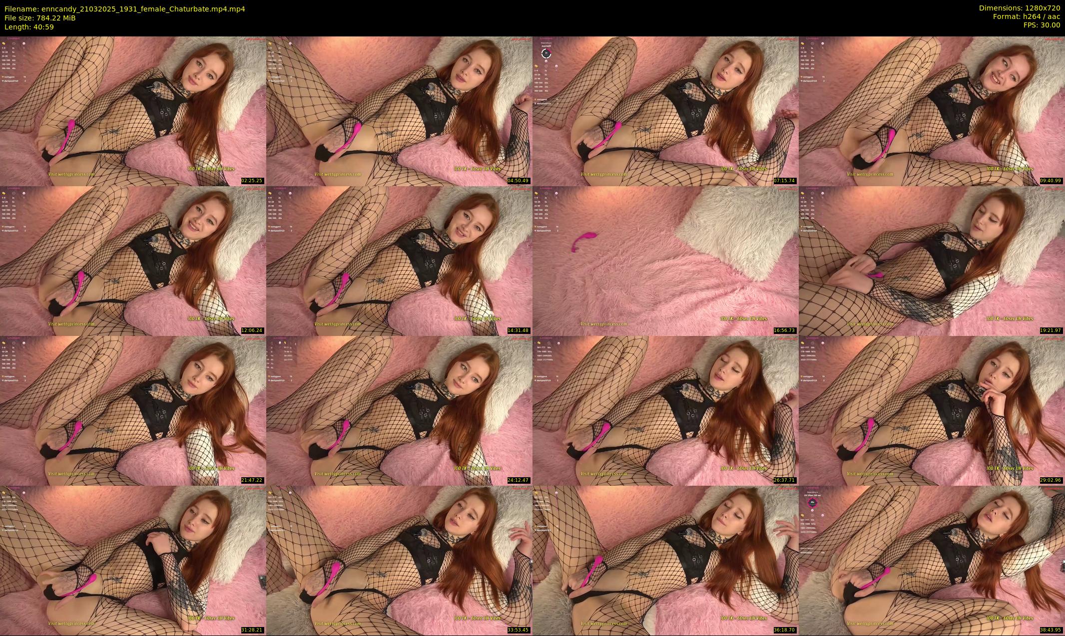 enncandy — 41 minute Chaturbate female cam show recording, 720p, Mar 21, 2025