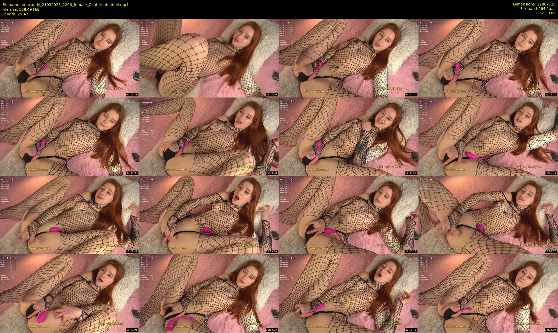 enncandy — 26 minute Chaturbate female cam show recording, 720p, Mar 21, 2025