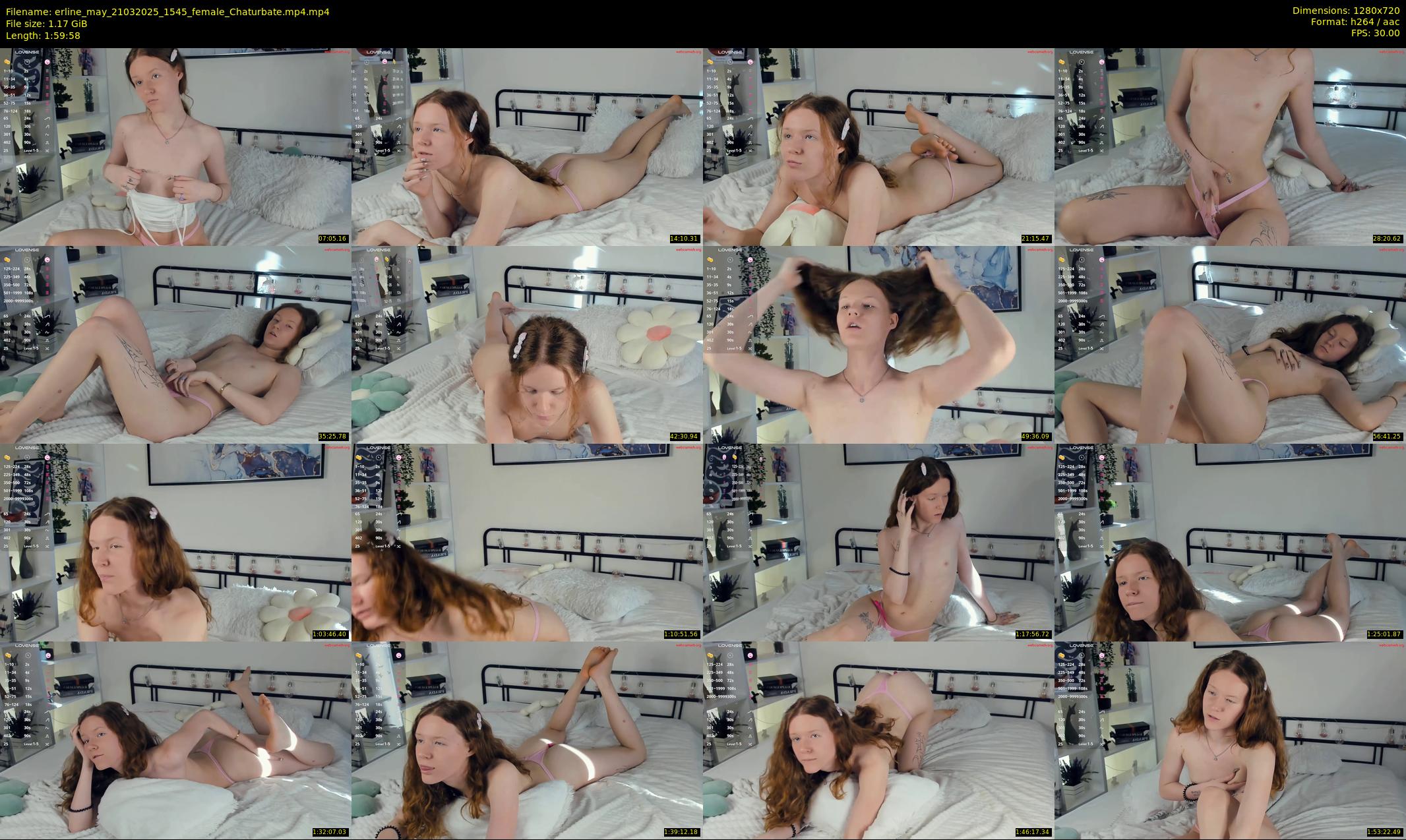 erline_may — 120 minute Chaturbate female cam show recording, 720p, Mar 21, 2025
