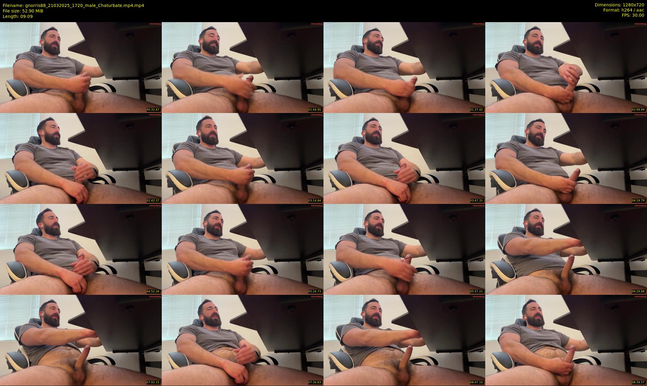 gnorris88 — 10 minute Chaturbate male cam show recording, 720p, Mar 21, 2025