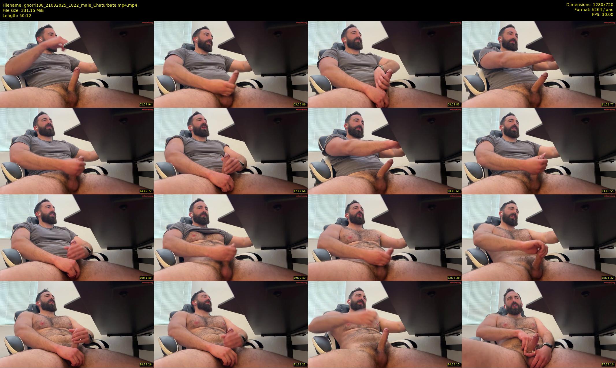 gnorris88 — 51 minute Chaturbate male cam show recording, 720p, Mar 21, 2025