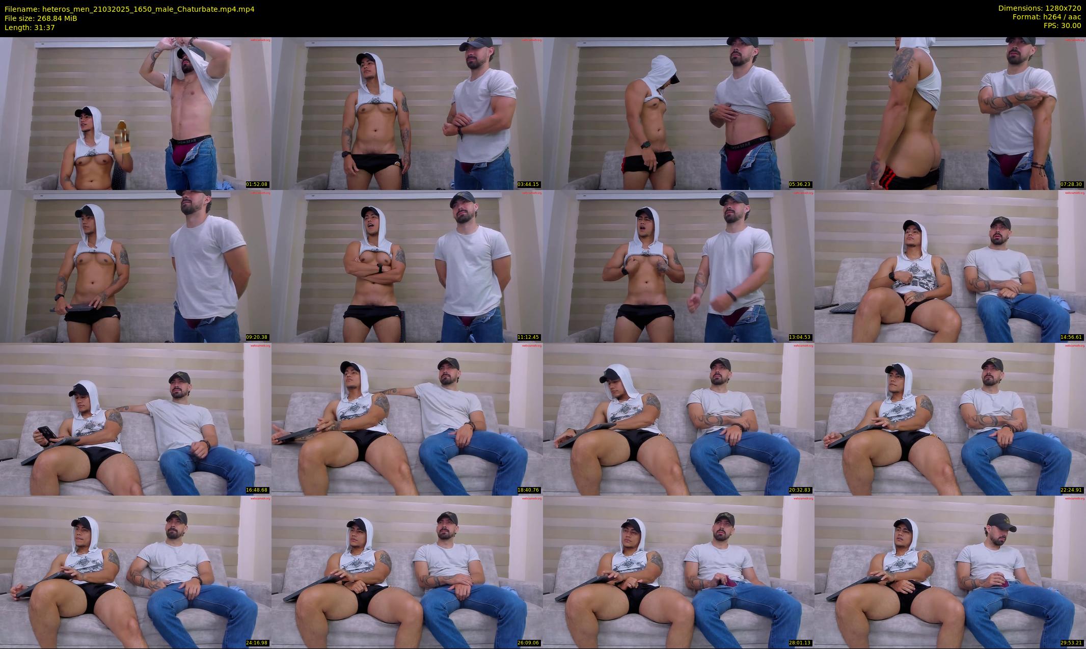 heteros_men — 32 minute Chaturbate male cam show recording, 720p, Mar 21, 2025