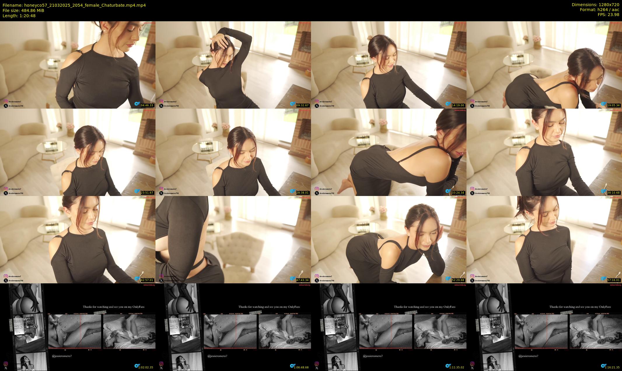 honeyco57 — 81 minute Chaturbate female cam show recording, 720p, Mar 21, 2025