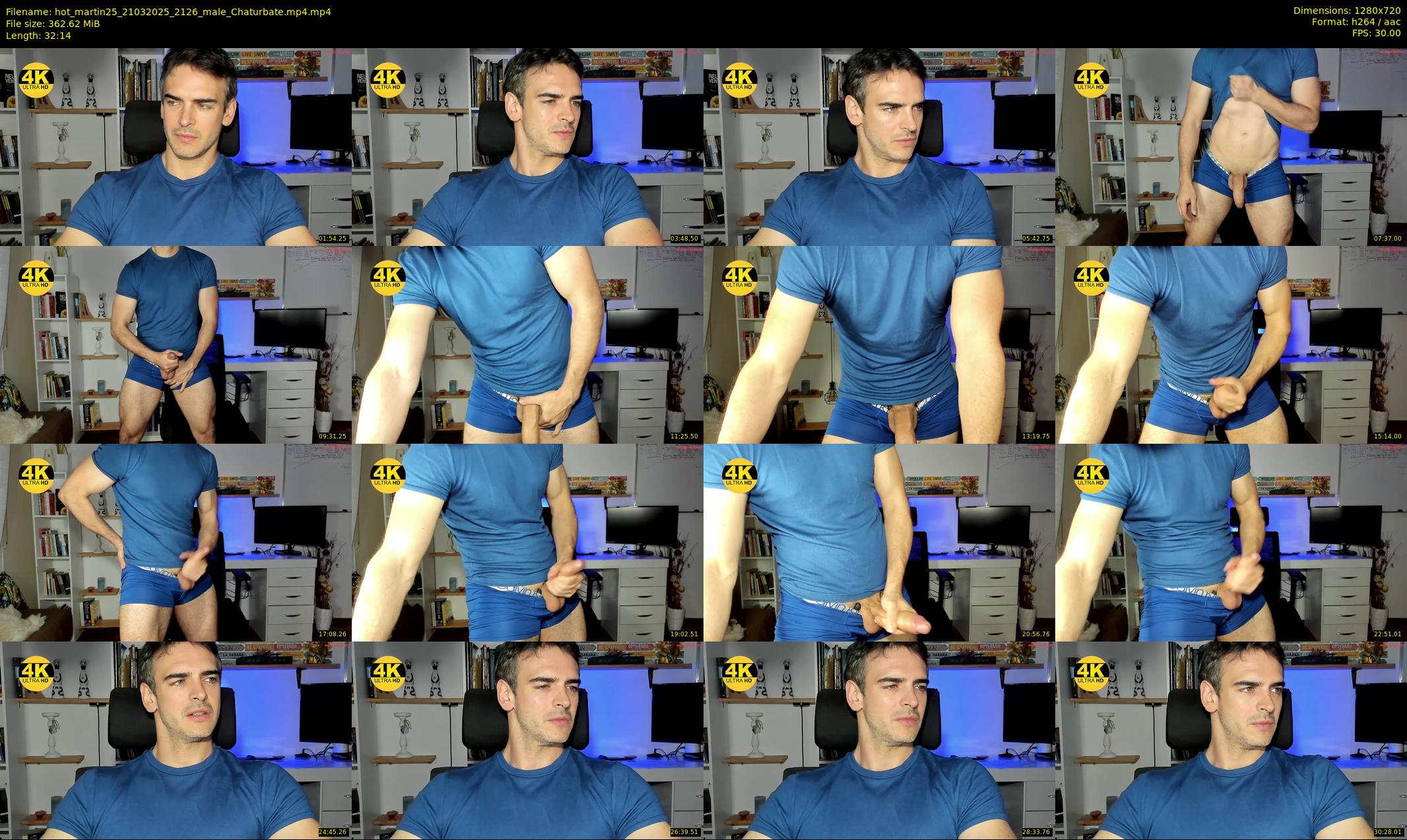hot_martin25 — 33 minute Chaturbate male cam show recording, 720p, Mar 21, 2025