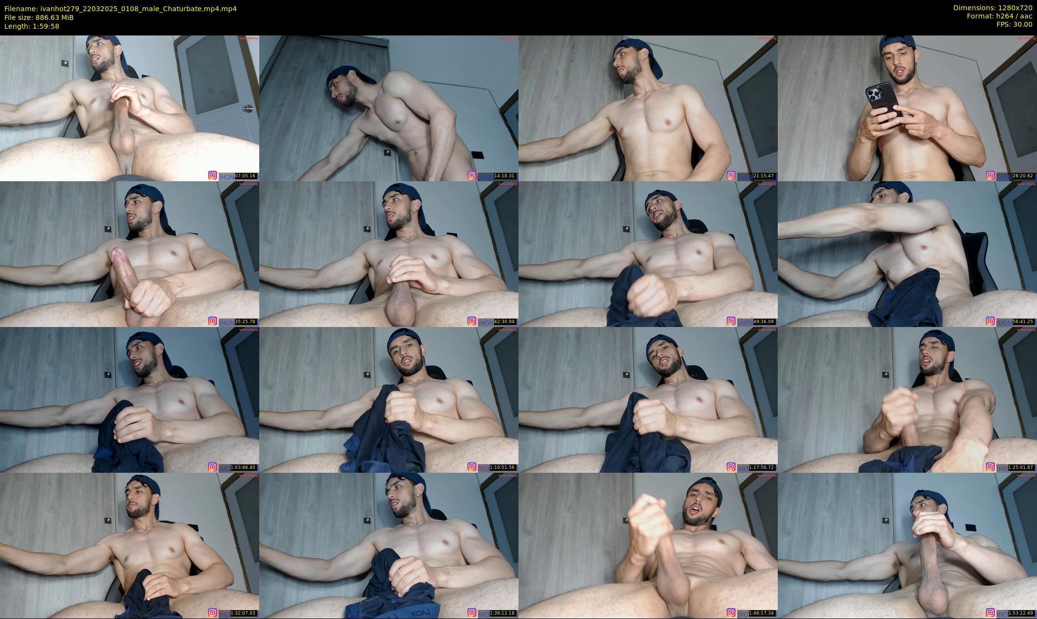ivanhot279 — 120 minute Chaturbate male cam show recording, 720p, Mar 22, 2025