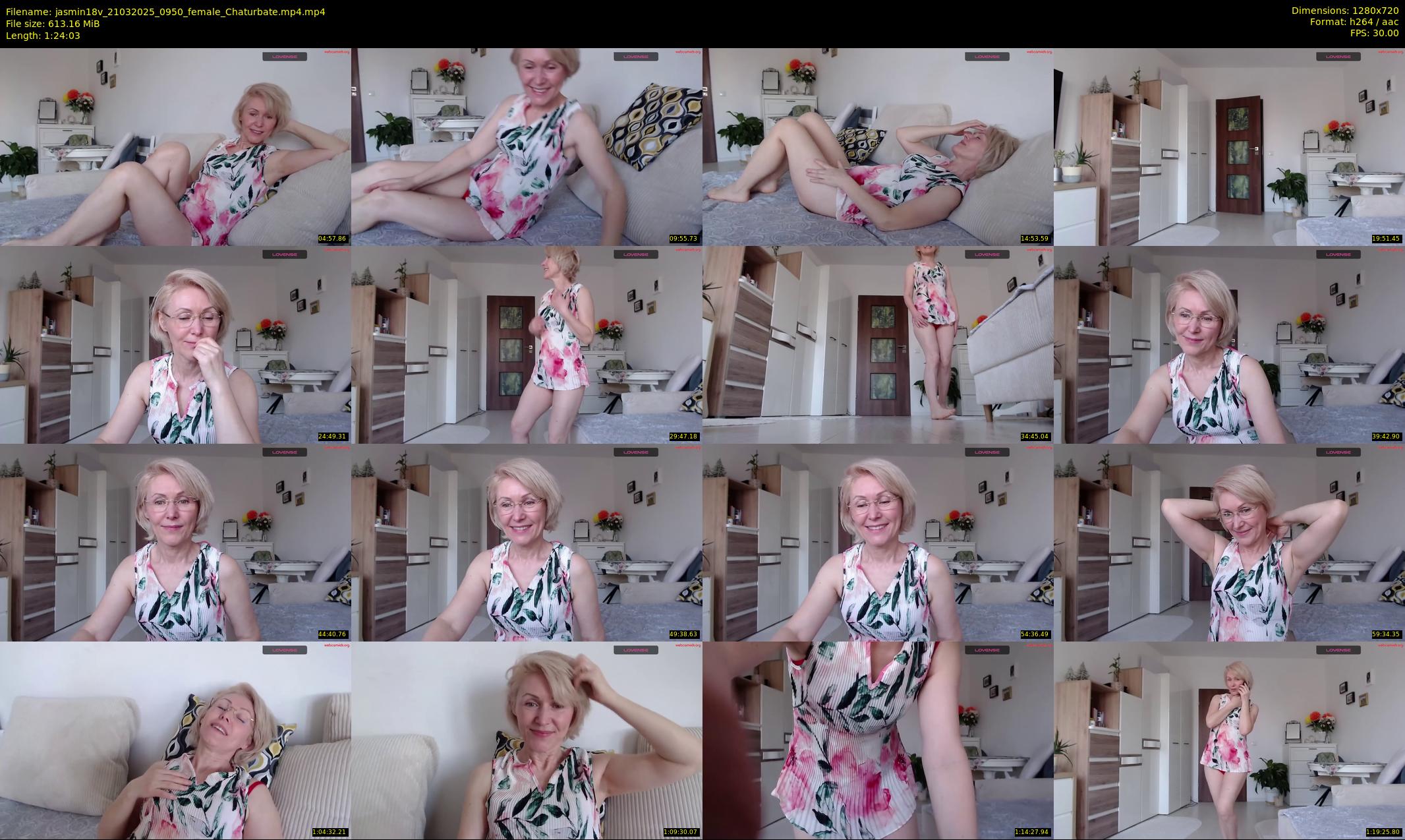 jasmin18v — 85 minute Chaturbate female cam show recording, 720p, Mar 21, 2025