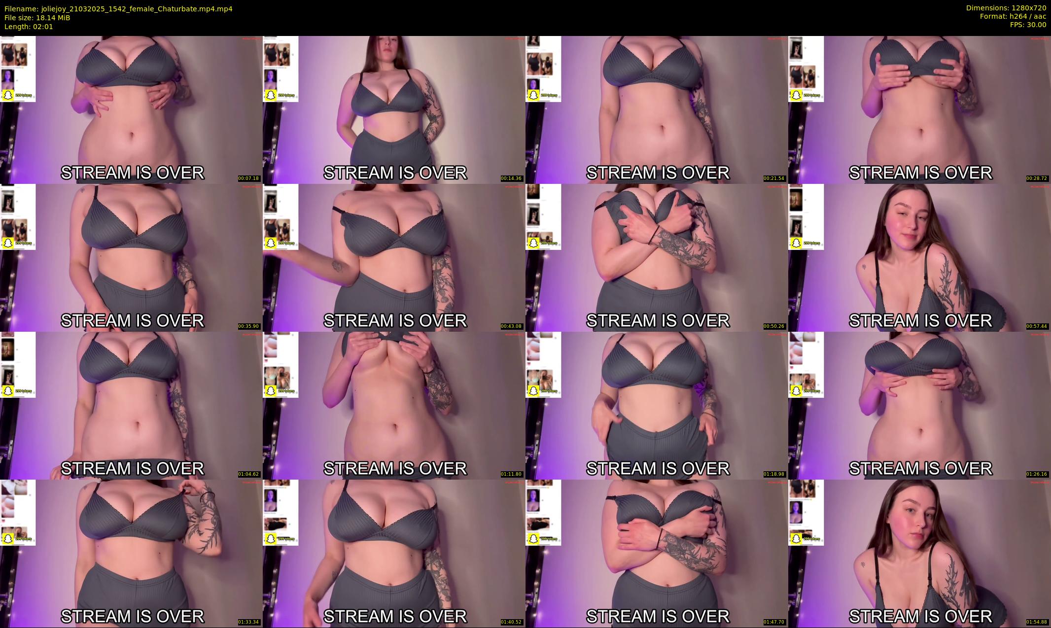 joliejoy — 3 minute Chaturbate female cam show recording, 720p, Mar 21, 2025