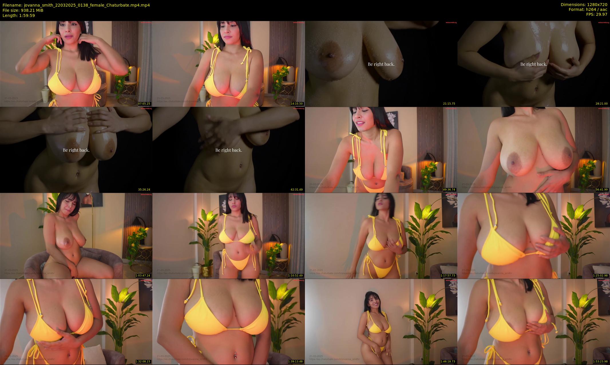 jovanna_smith — 120 minute Chaturbate female cam show recording, 720p, Mar 22, 2025