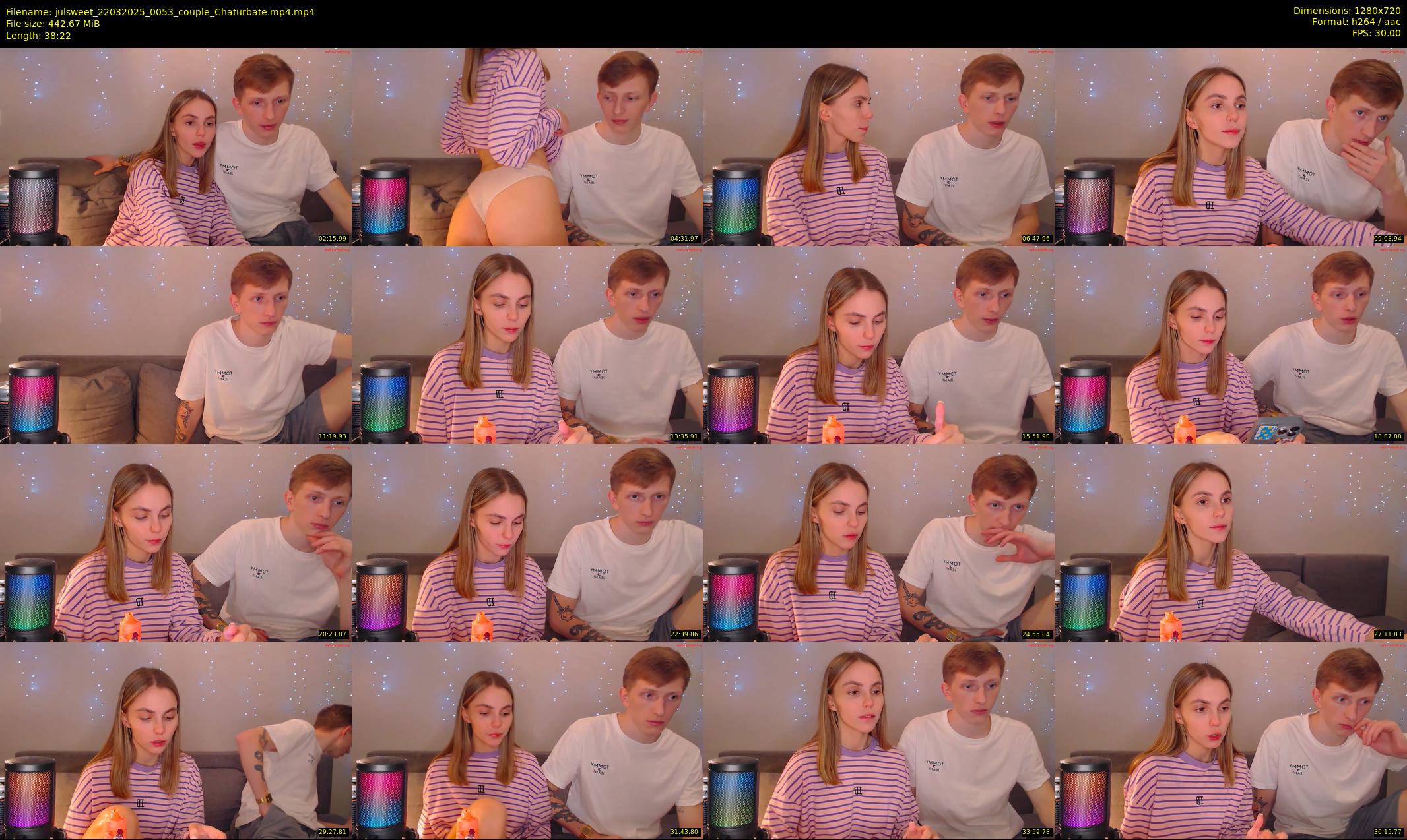 julsweet — 39 minute Chaturbate male cam show recording, 720p, Mar 22, 2025