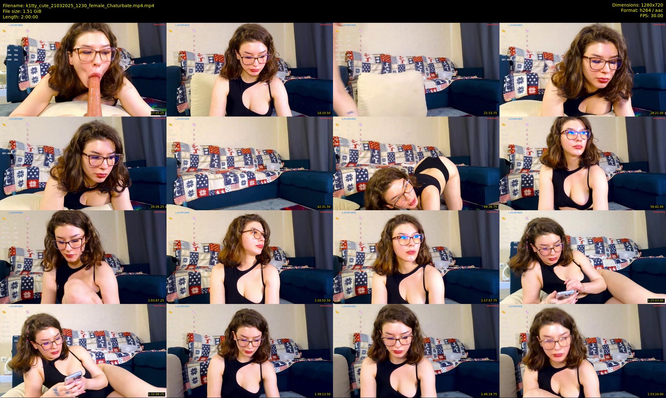 k1tty_cute — 120 minute Chaturbate female cam show recording, 720p, Mar 21, 2025