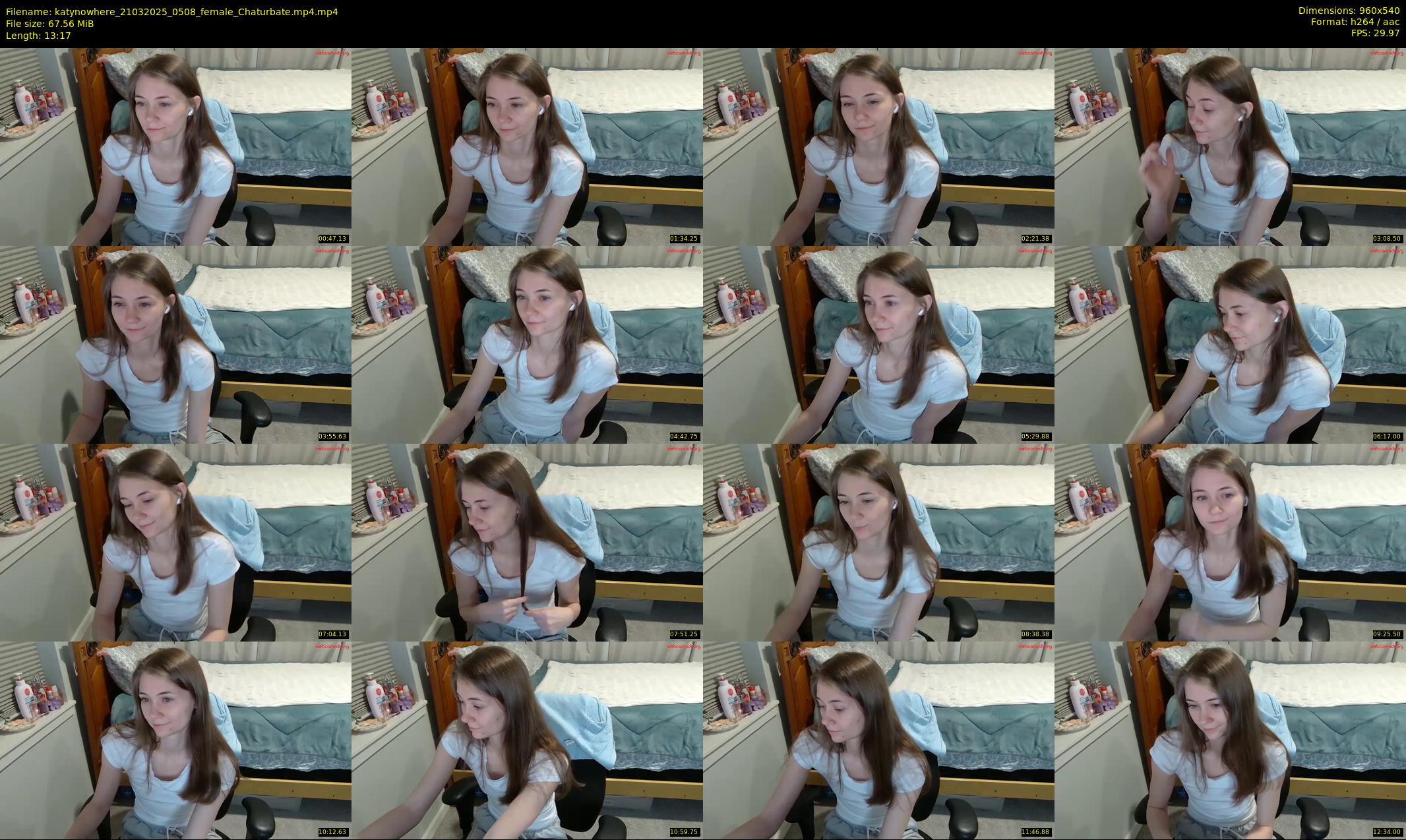 katynowhere — 14 minute Chaturbate female cam show recording, 480p, Mar 21, 2025