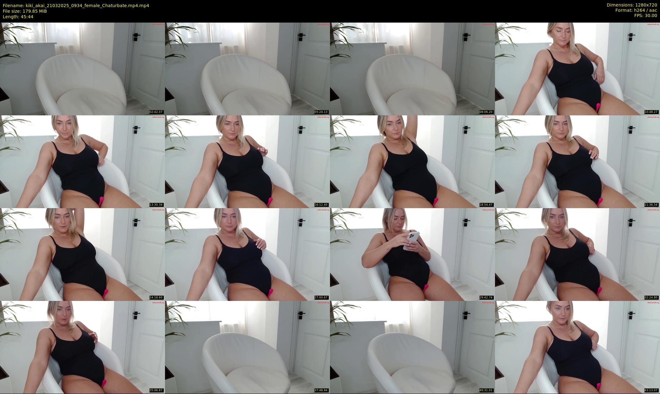 kiki_akai — 46 minute Chaturbate female cam show recording, 720p, Mar 21, 2025