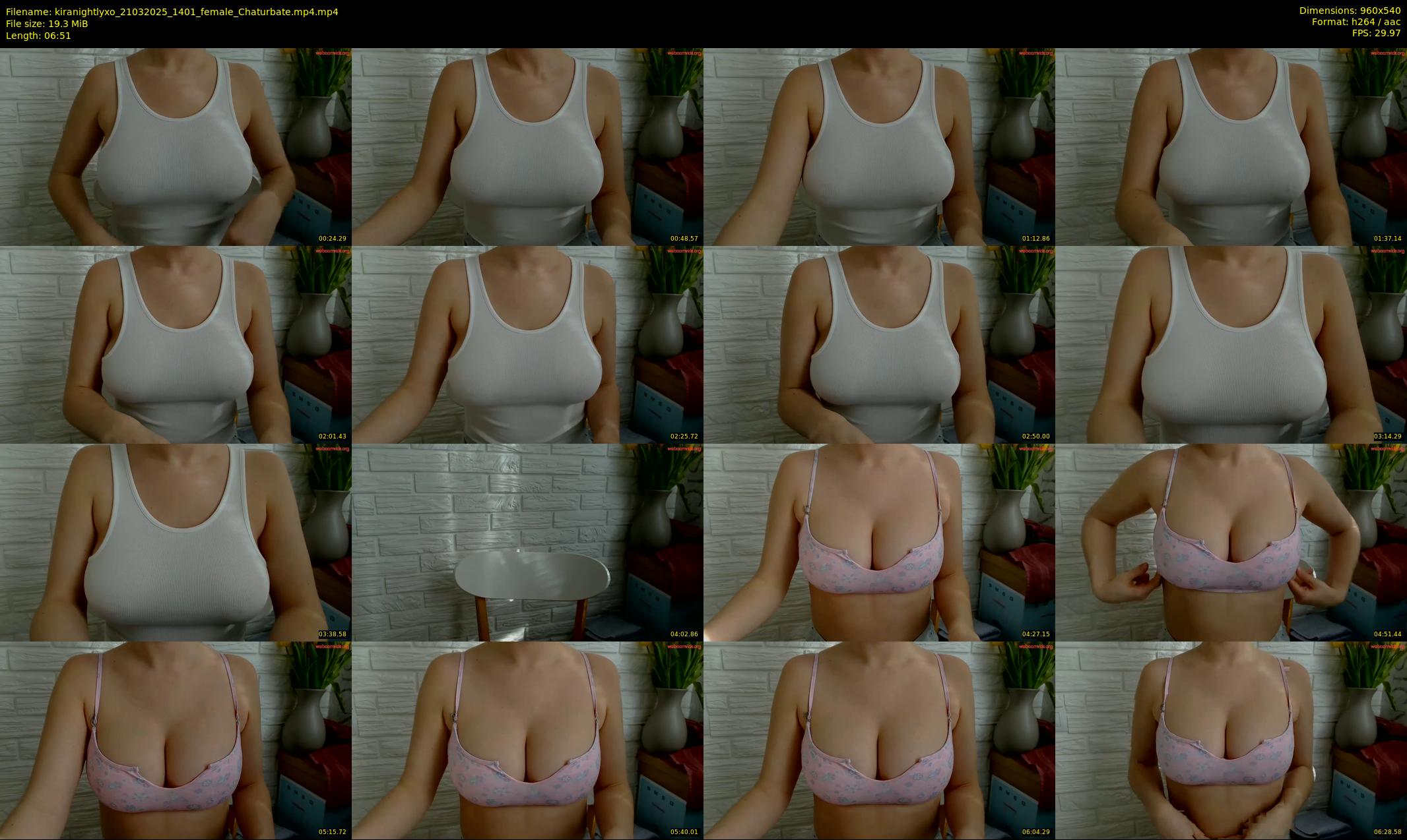 kiranightlyxo — 7 minute Chaturbate female cam show recording, 480p, Mar 21, 2025