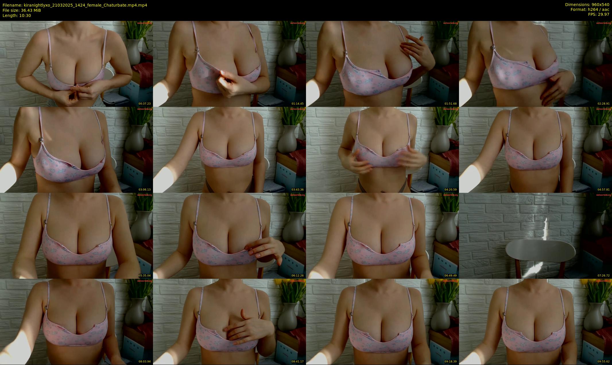 kiranightlyxo — 11 minute Chaturbate female cam show recording, 480p, Mar 21, 2025