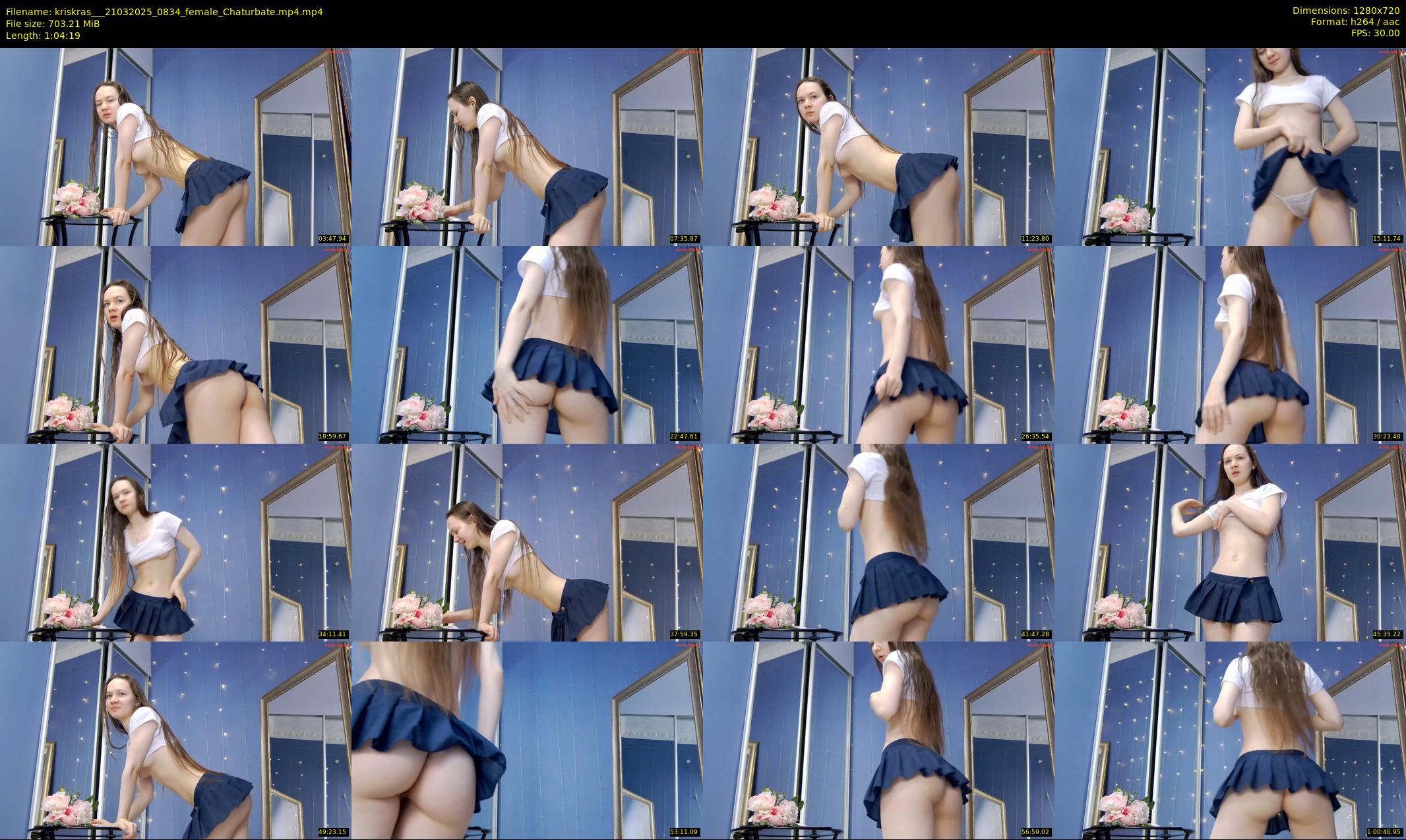 kriskras__ — 65 minute Chaturbate female cam show recording, 720p, Mar 21, 2025