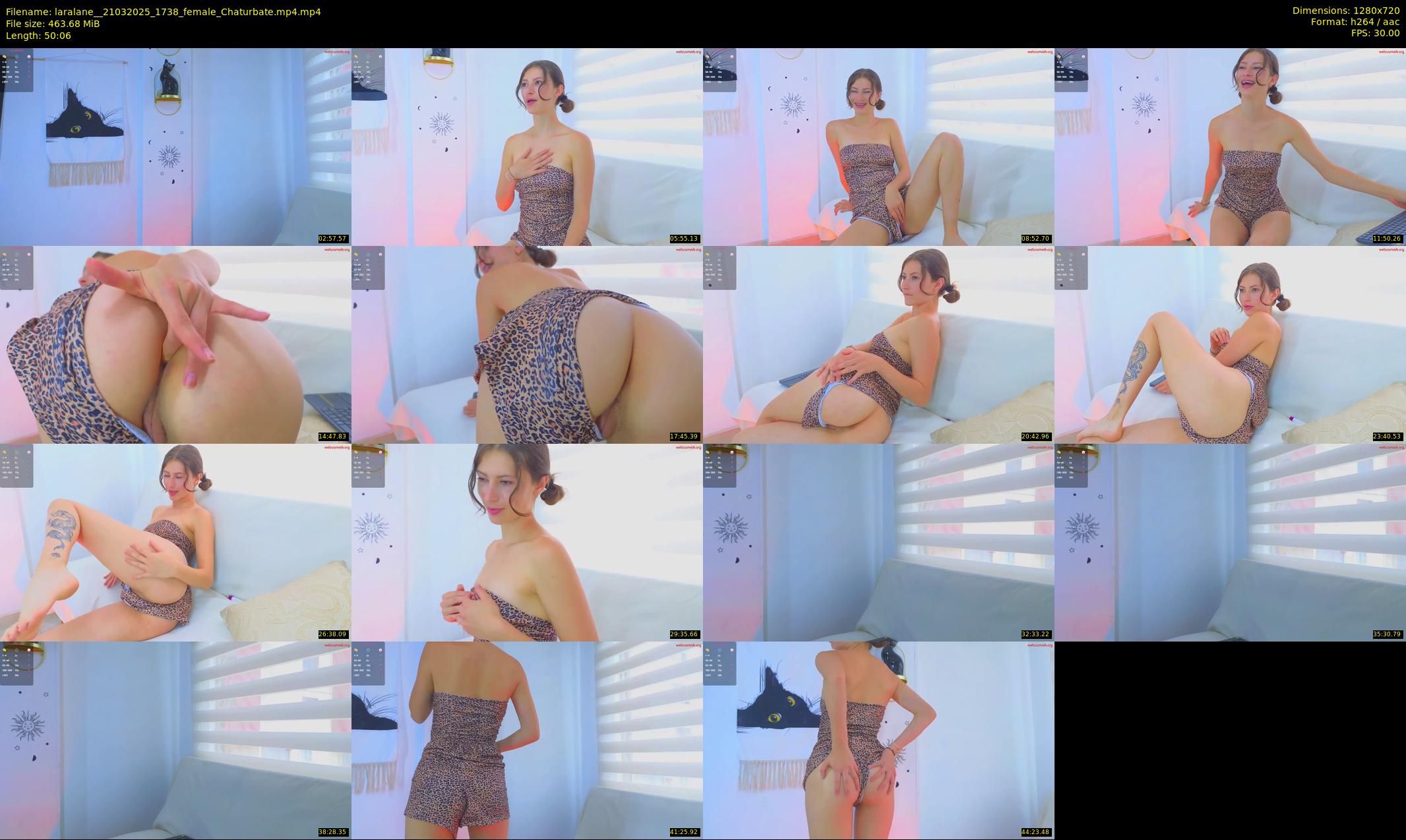 laralane_ — 51 minute Chaturbate female cam show recording, 720p, Mar 21, 2025