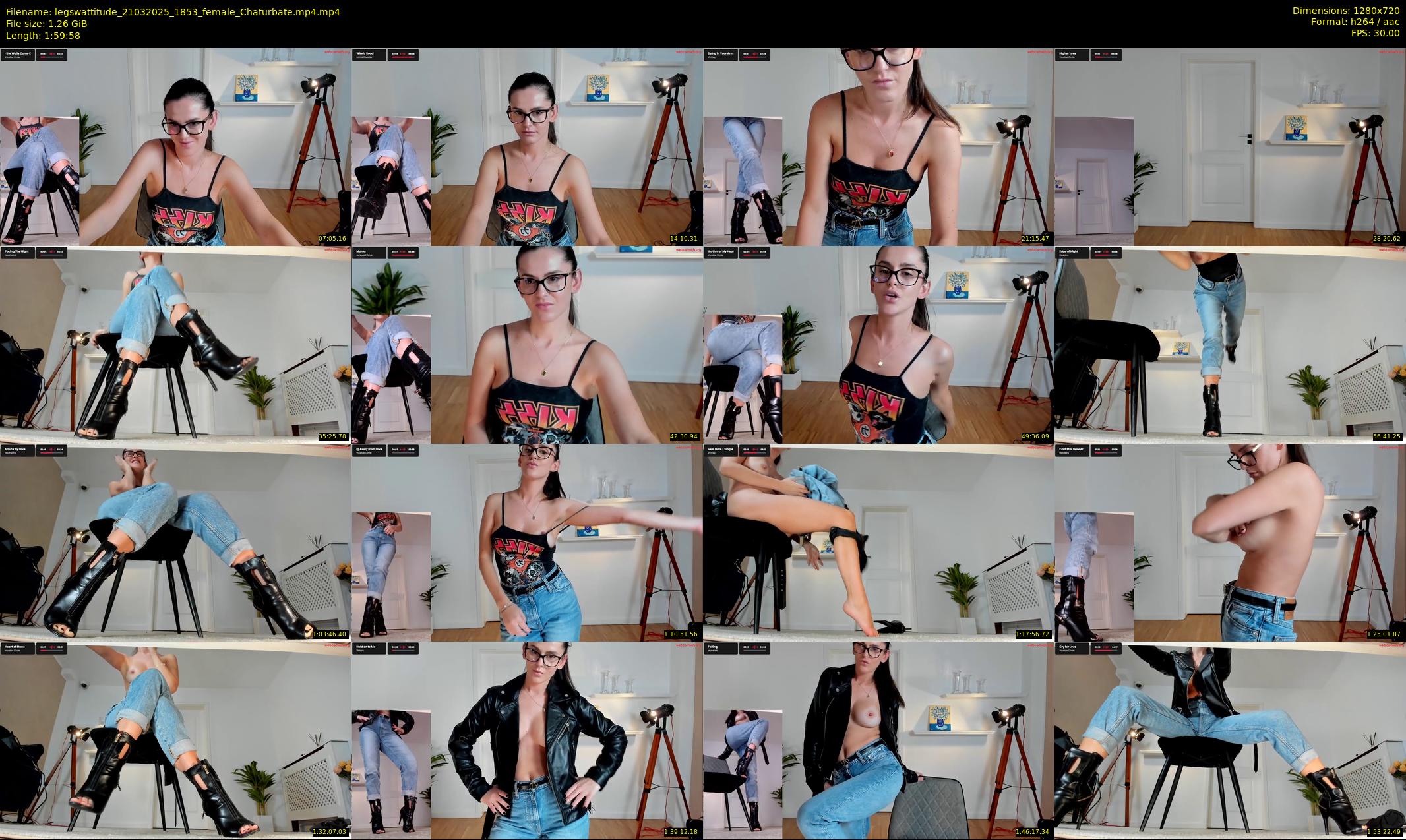legswattitude — 120 minute Chaturbate female cam show recording, 720p, Mar 21, 2025