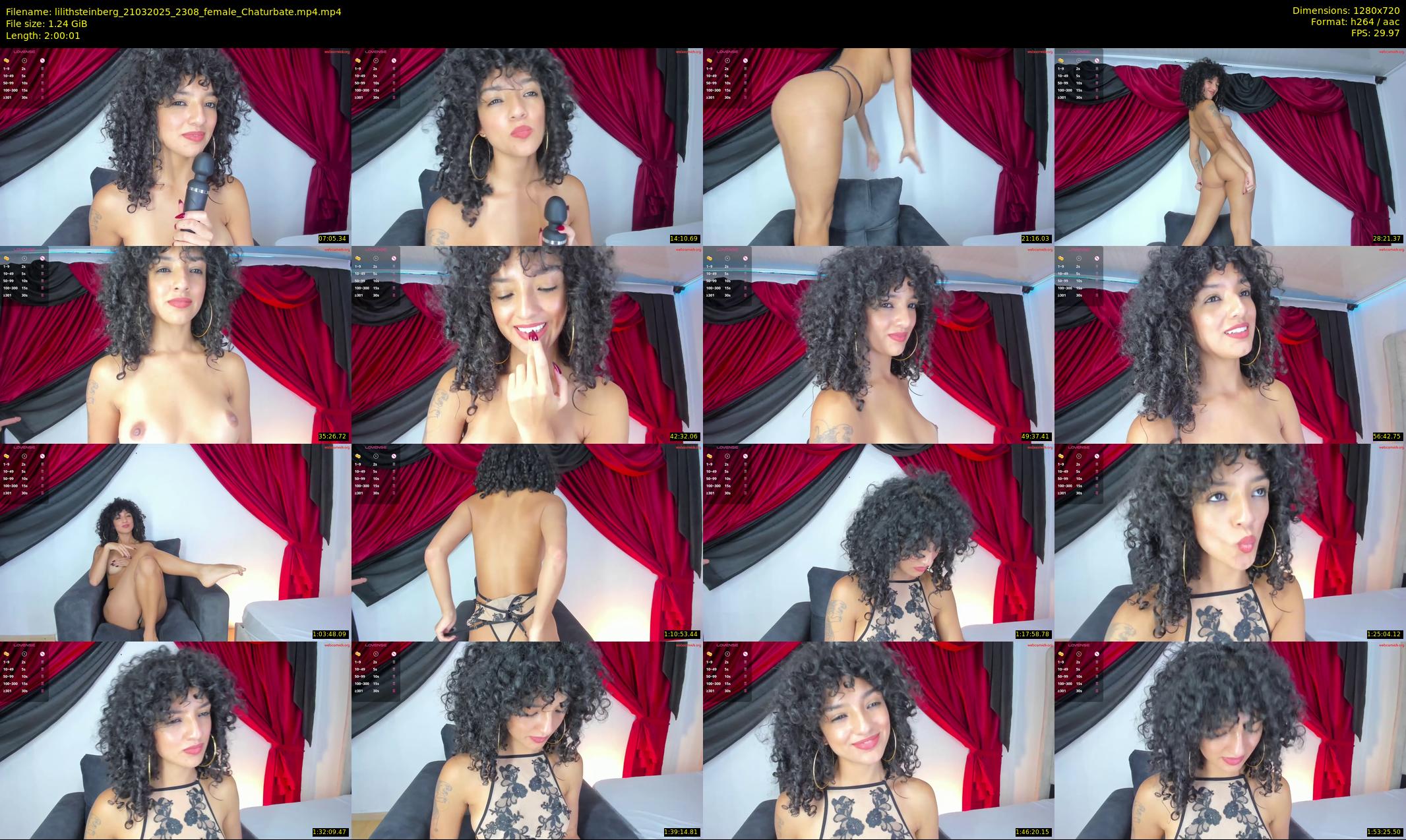 lilithsteinberg — 121 minute Chaturbate female cam show recording, 720p, Mar 21, 2025