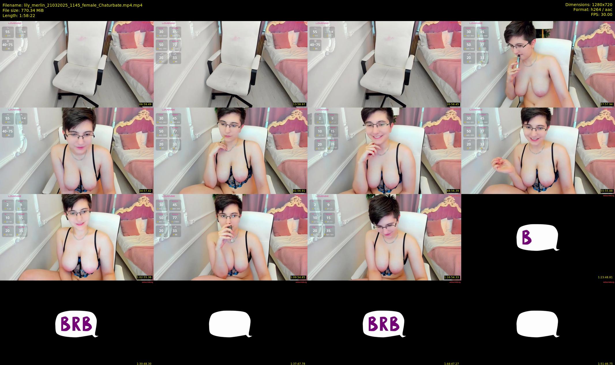 lily_merlin — 119 minute Chaturbate female cam show recording, 720p, Mar 21, 2025