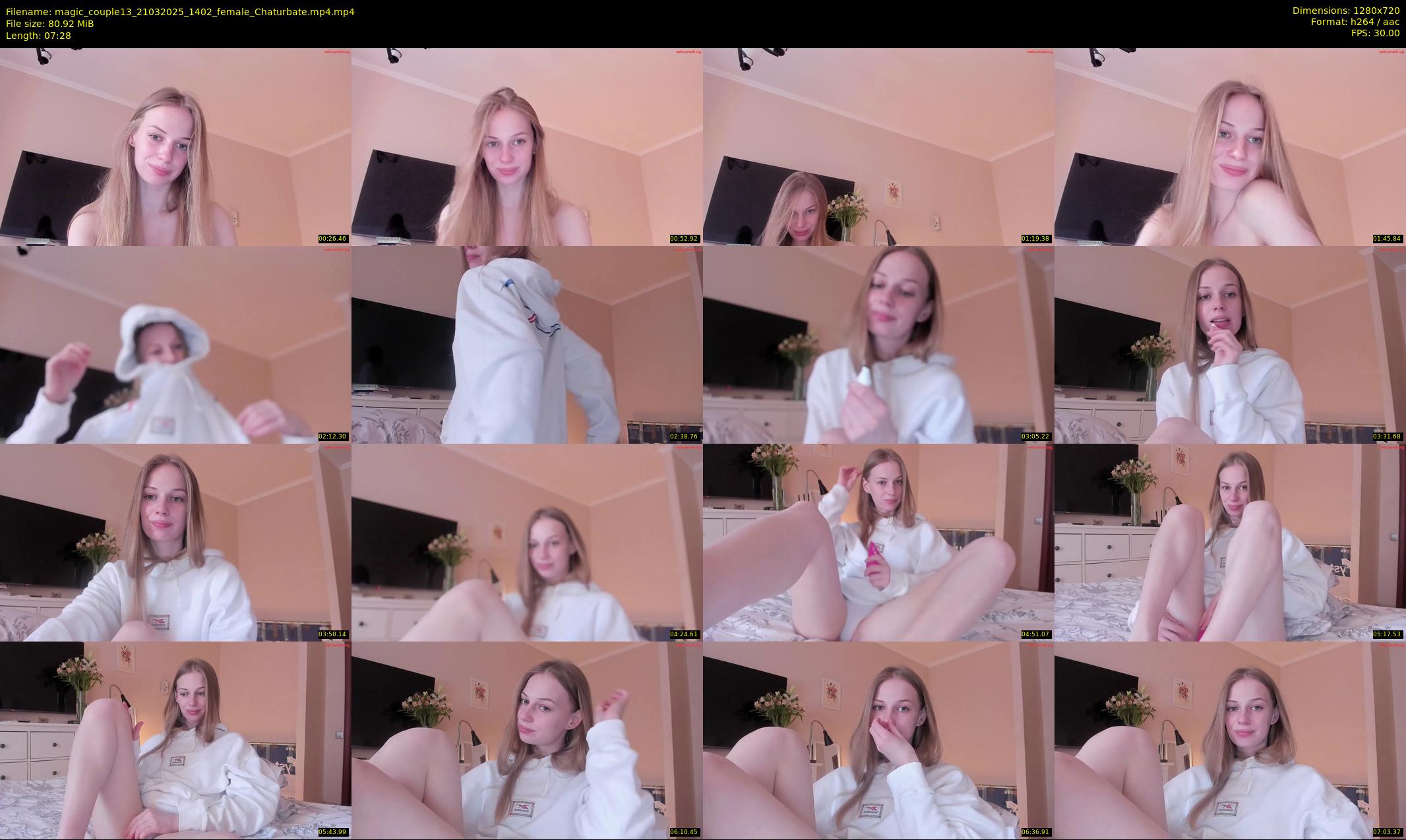 magic_couple13 — 8 minute Chaturbate couple cam show recording, 720p, Mar 21, 2025