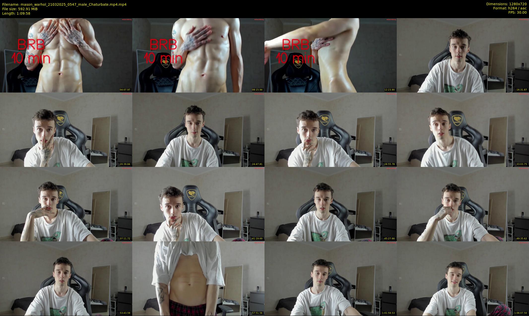 mason_warhol — 70 minute Chaturbate male cam show recording, 720p, Mar 21, 2025