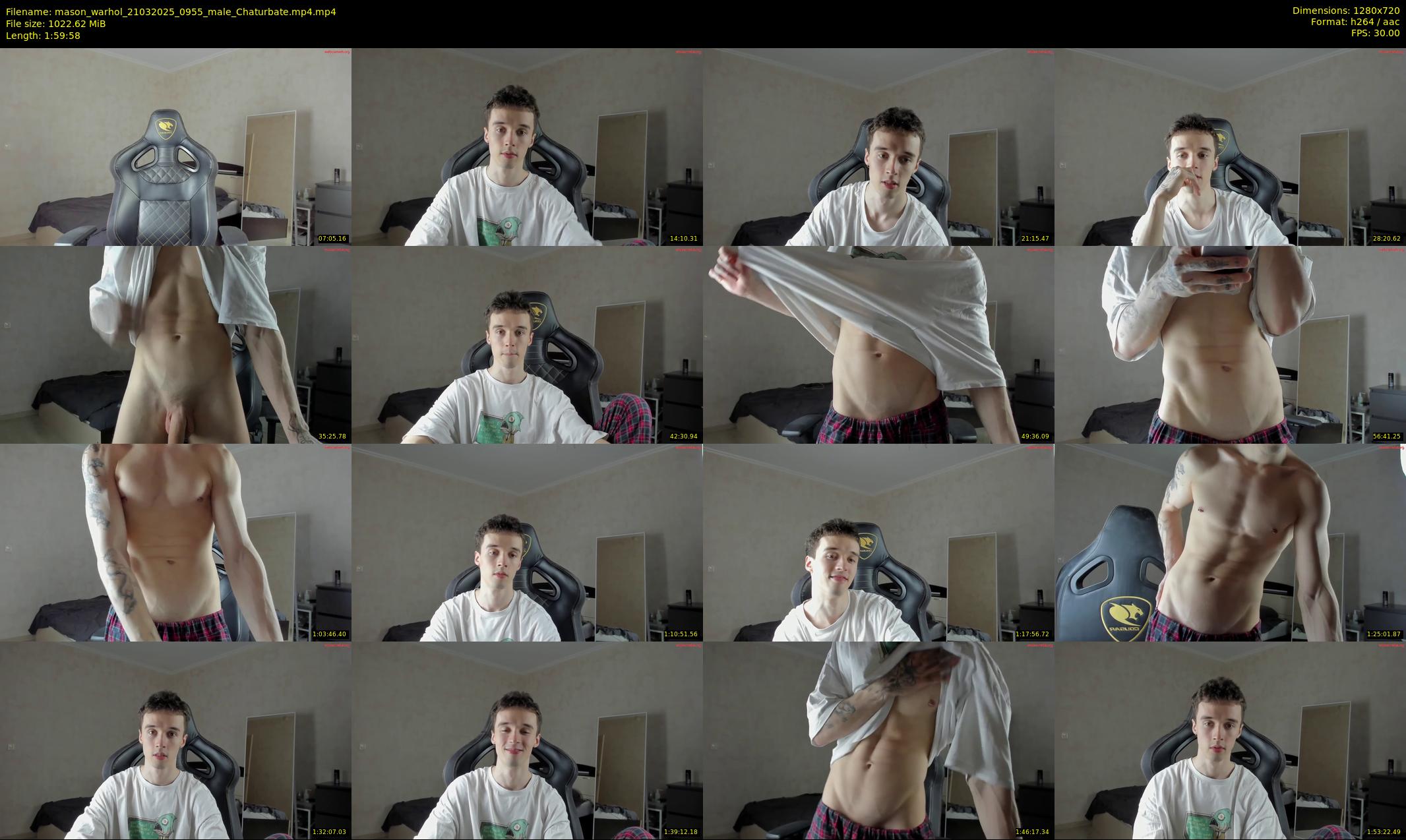 mason_warhol — 120 minute Chaturbate male cam show recording, 720p, Mar 21, 2025