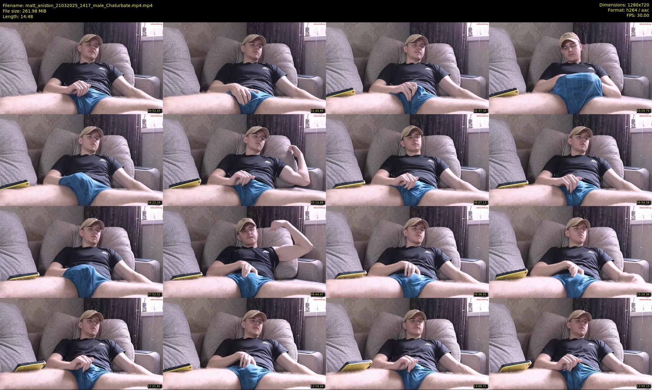 matt_aniston — 15 minute Chaturbate male cam show recording, 720p, Mar 21, 2025