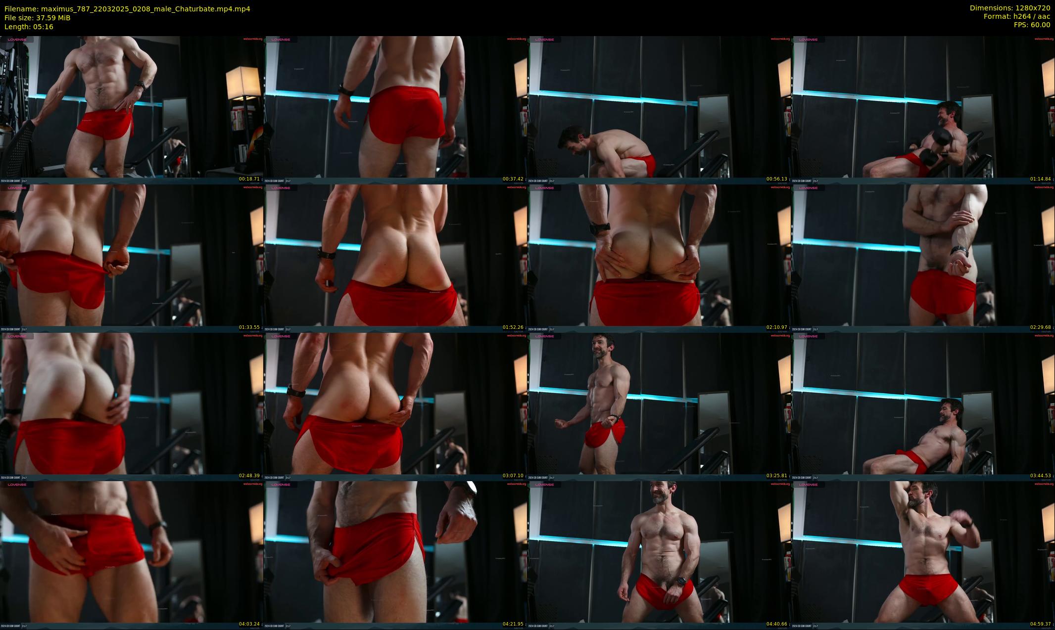 maximus_787 — 6 minute Chaturbate male cam show recording, 720p, Mar 22, 2025
