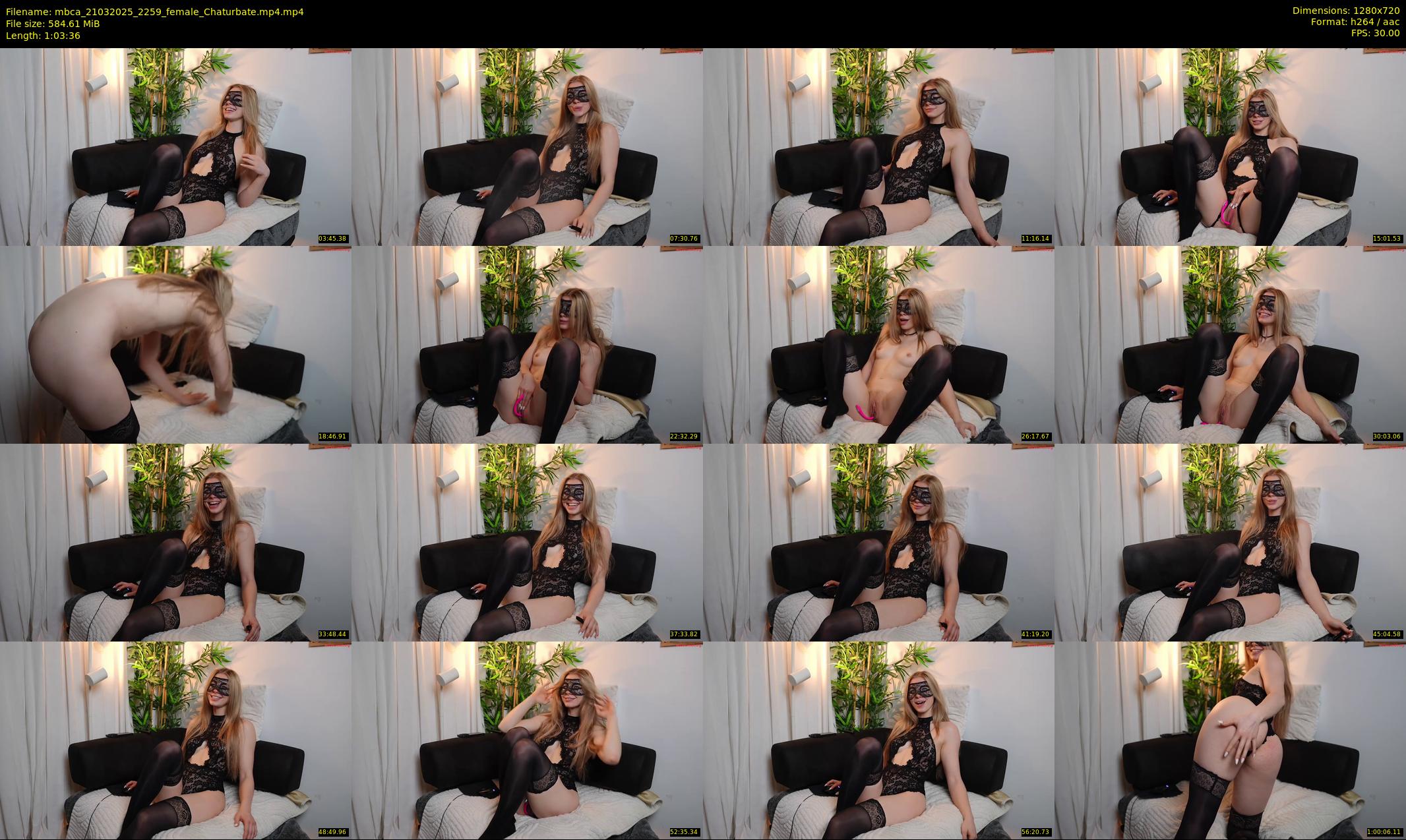 mbca — 64 minute Chaturbate couple cam show recording, 720p, Mar 21, 2025