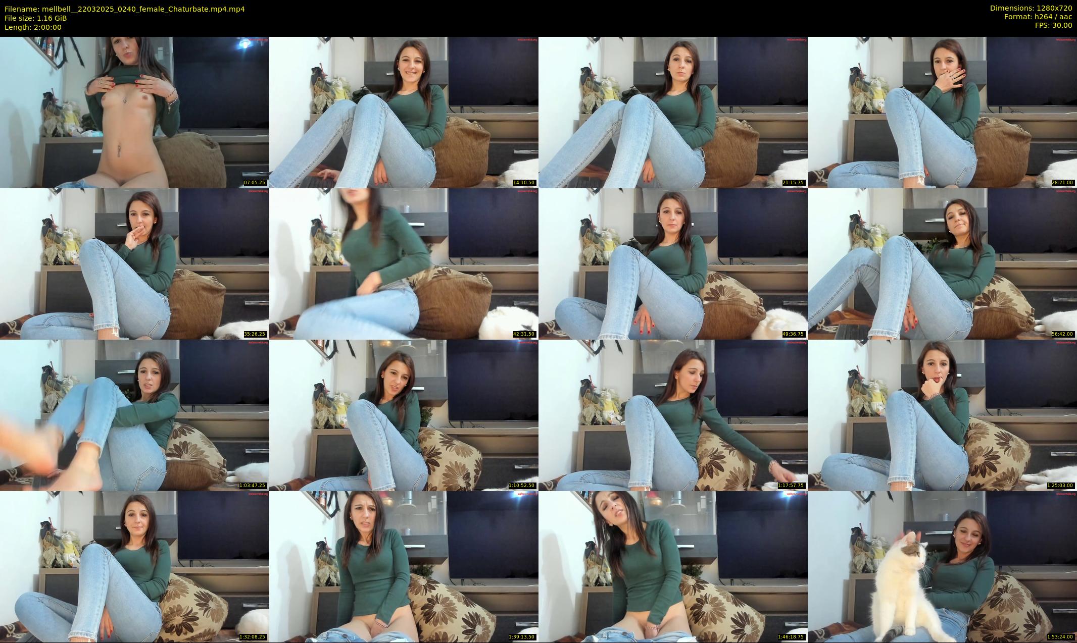mellbell_ — 120 minute Chaturbate female cam show recording, 720p, Mar 22, 2025