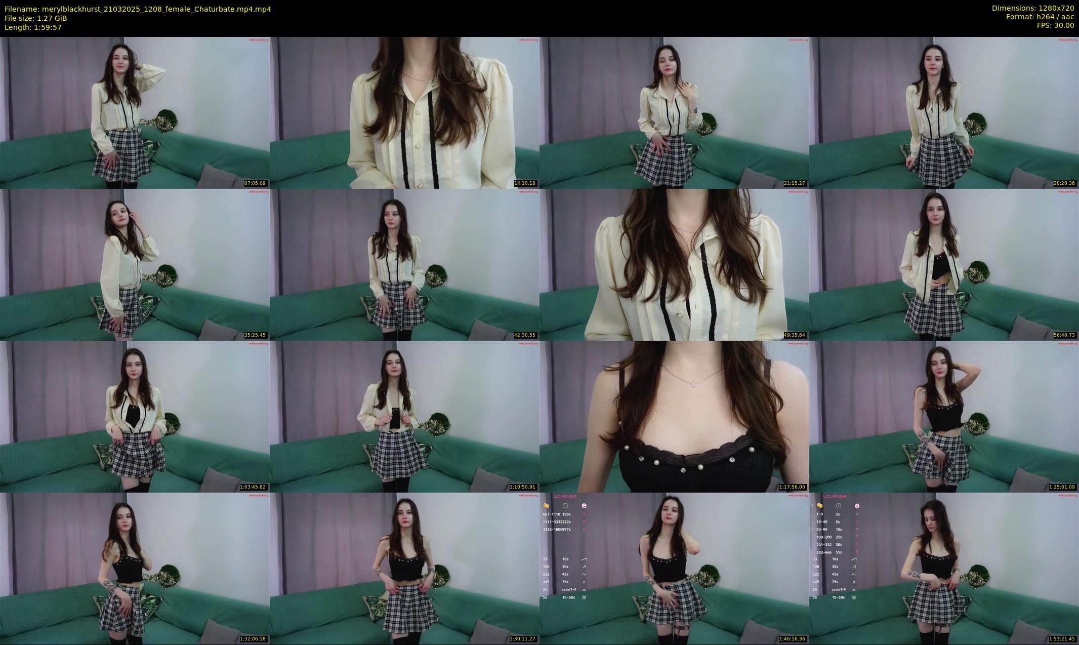 merylblackhurst — 120 minute Chaturbate female cam show recording, 720p, Mar 21, 2025