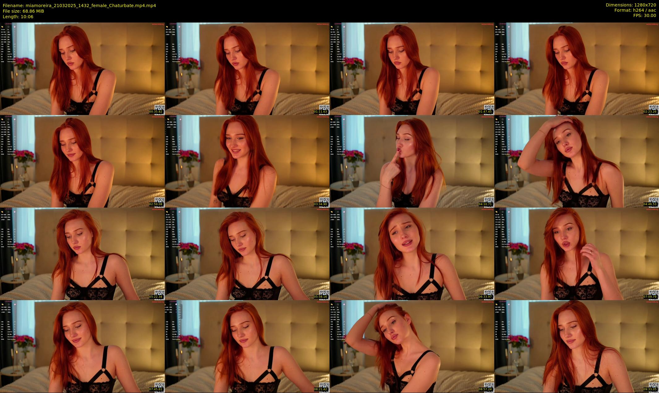 miamoreira — 11 minute Chaturbate female cam show recording, 720p, Mar 21, 2025