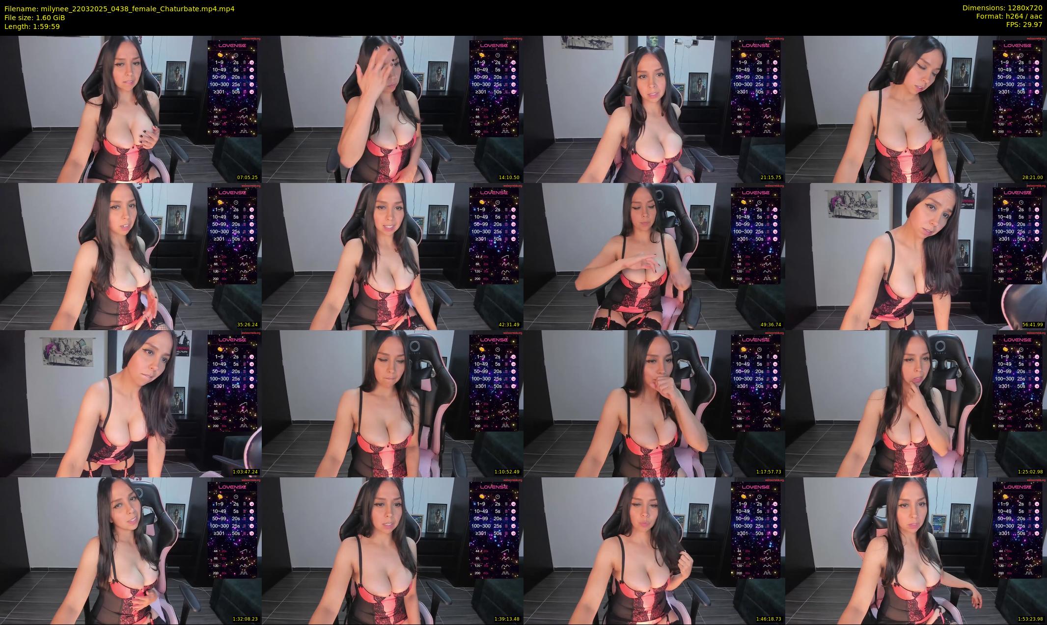 milynee — 120 minute Chaturbate female cam show recording, 720p, Mar 22, 2025