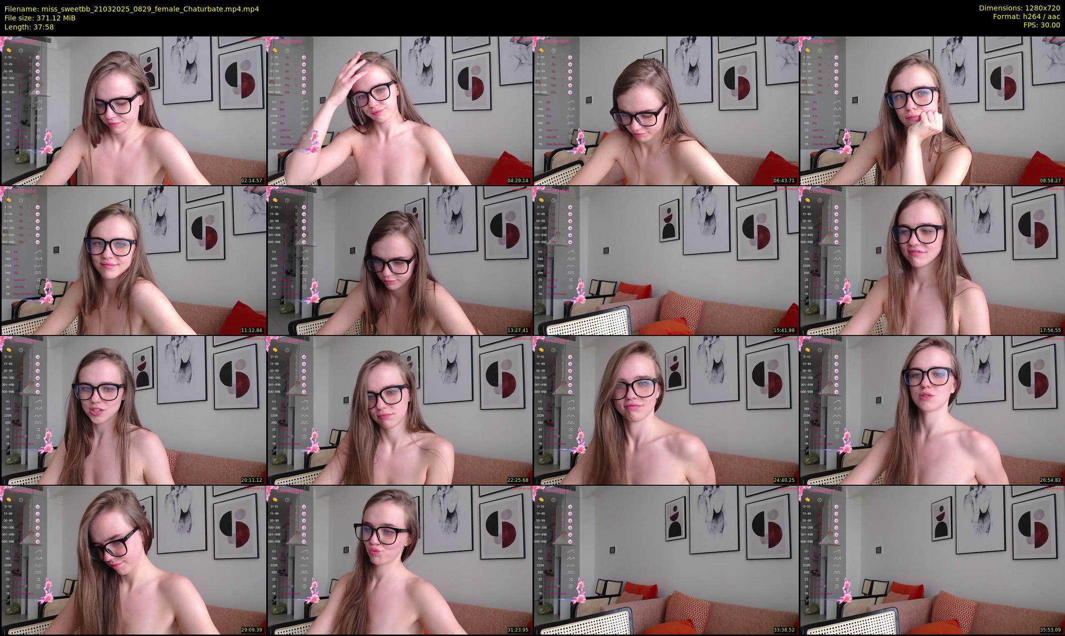 miss_sweetbb — 38 minute Chaturbate female cam show recording, 720p, Mar 21, 2025